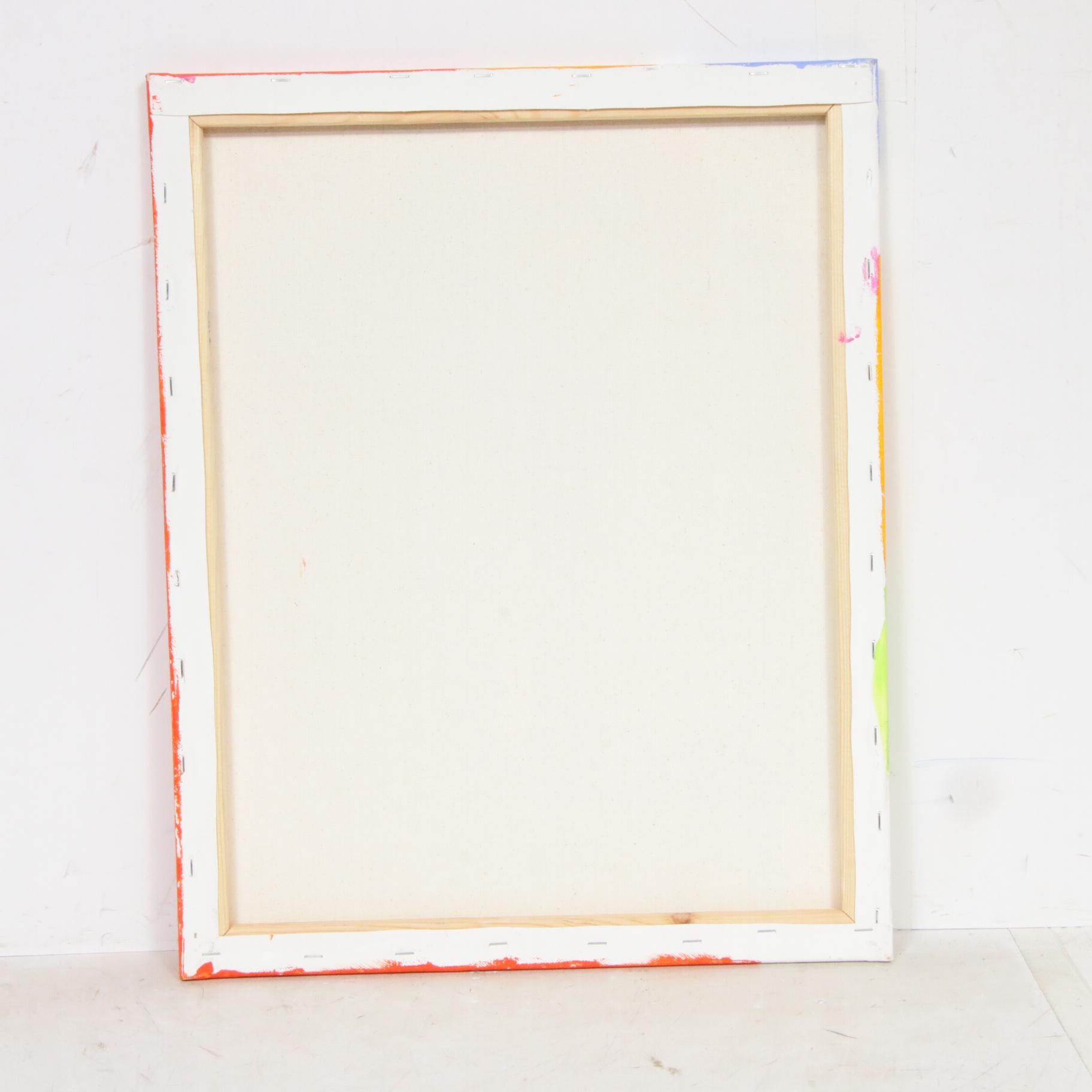 Milagros Pongo Abstract Mixed Media Painting