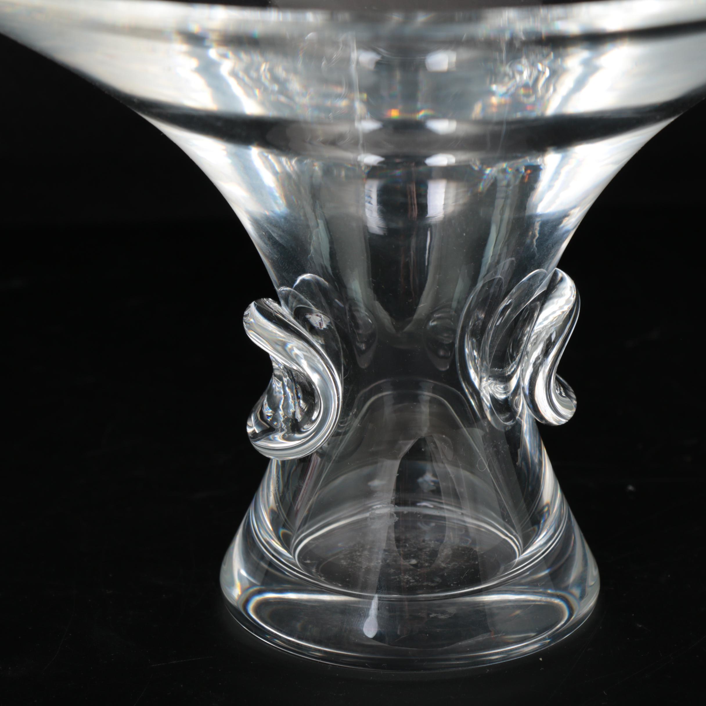 Steuben Art Glass "Bouquet" Vase Designed by George Thompson, Mid/Late 20th C.
