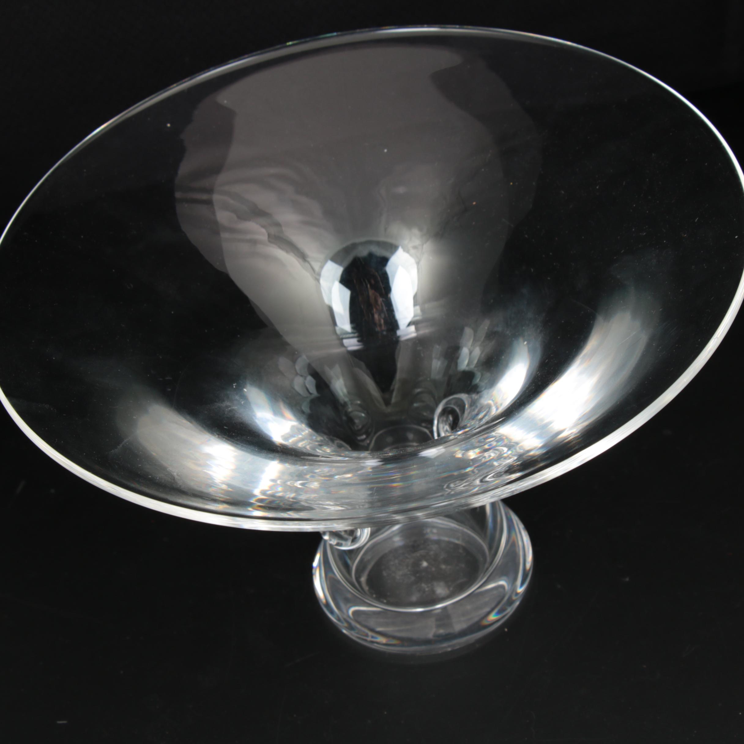 Steuben Art Glass "Bouquet" Vase Designed by George Thompson, Mid/Late 20th C.