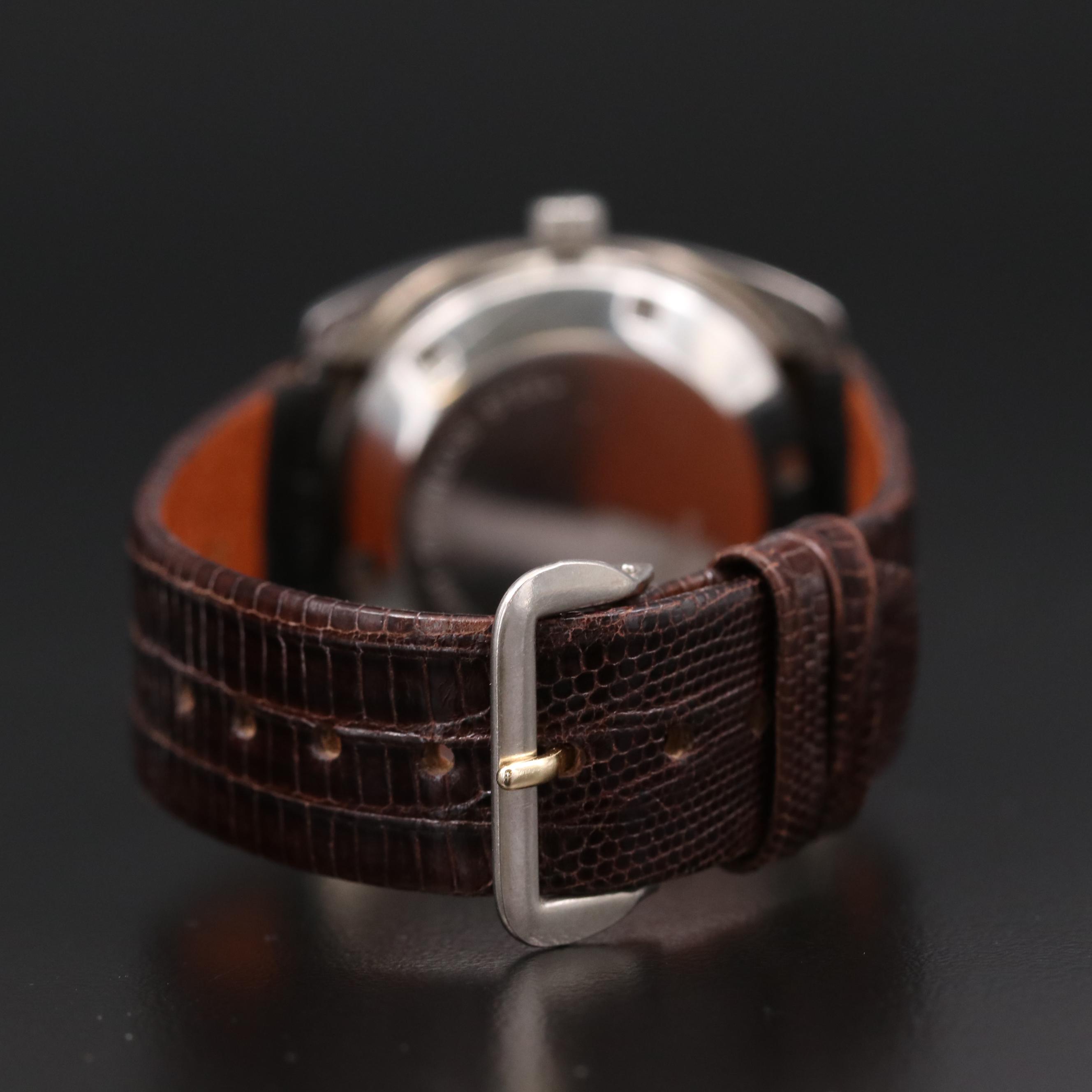 Vintage Movado/Zenith Surf Stainless Steel Automatic Watch