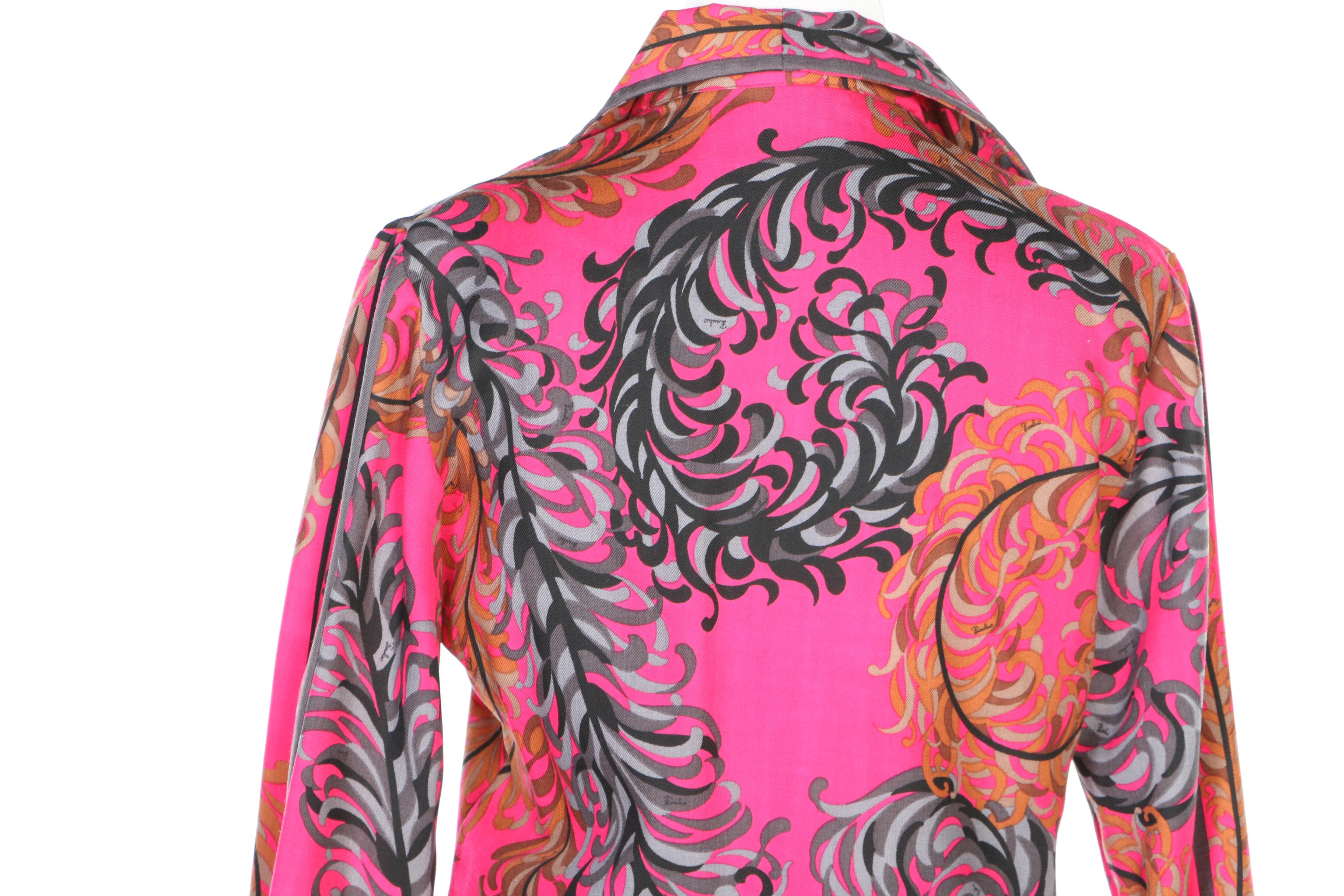 Emilio Pucci for Saks Fifth Avenue Wool and Velvet Separates, 1960s Vintage