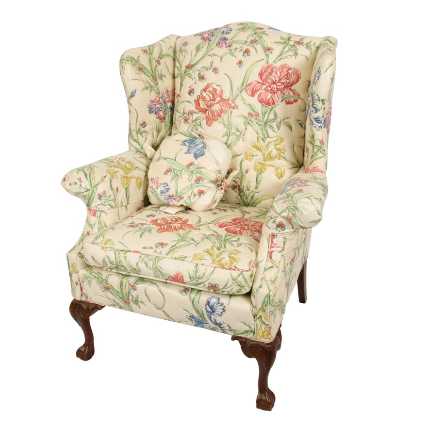 Berkeley Upholstering Co. Wing-Back Armchair