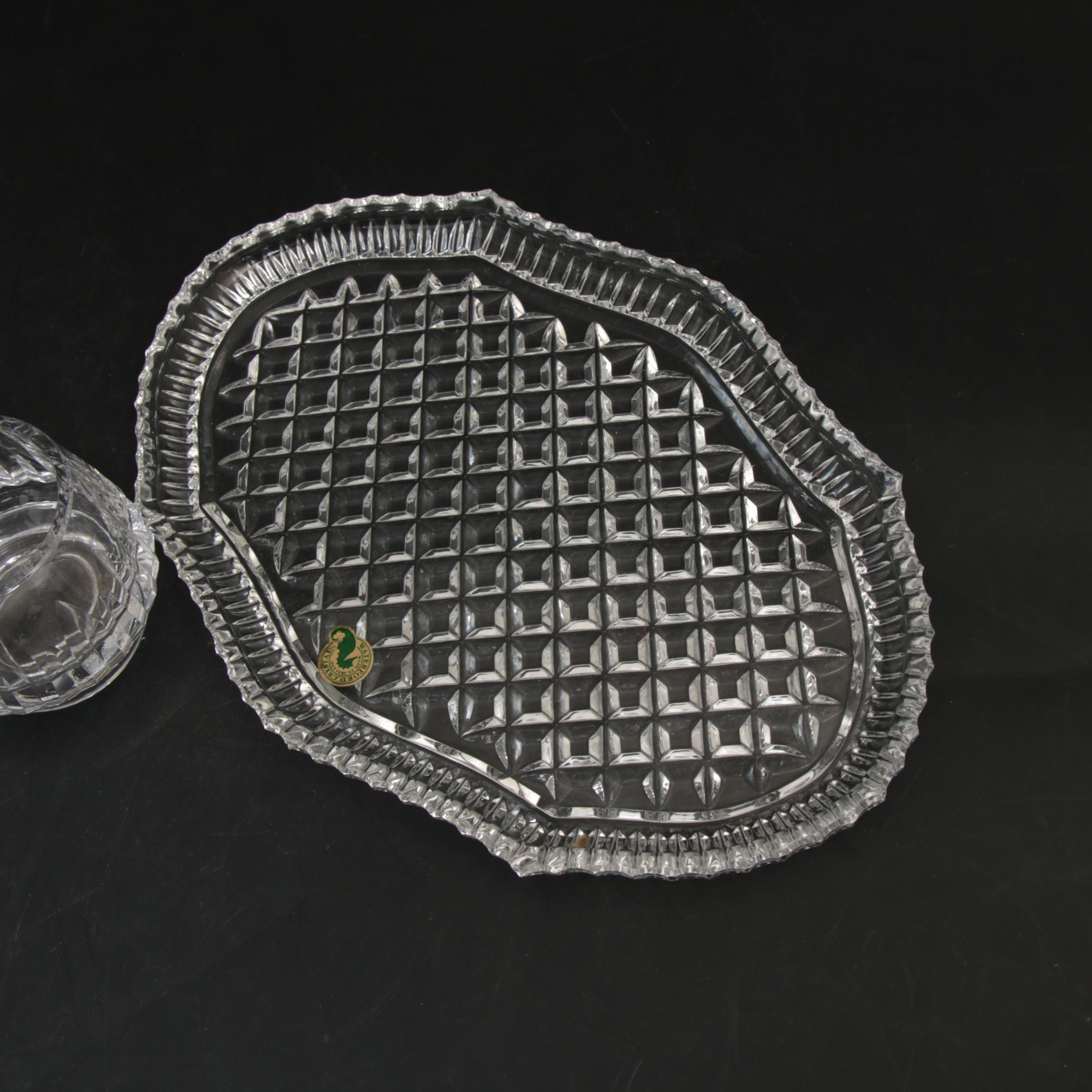 Waterford Crystal "Colleen" Stemware with Waterford Serveware