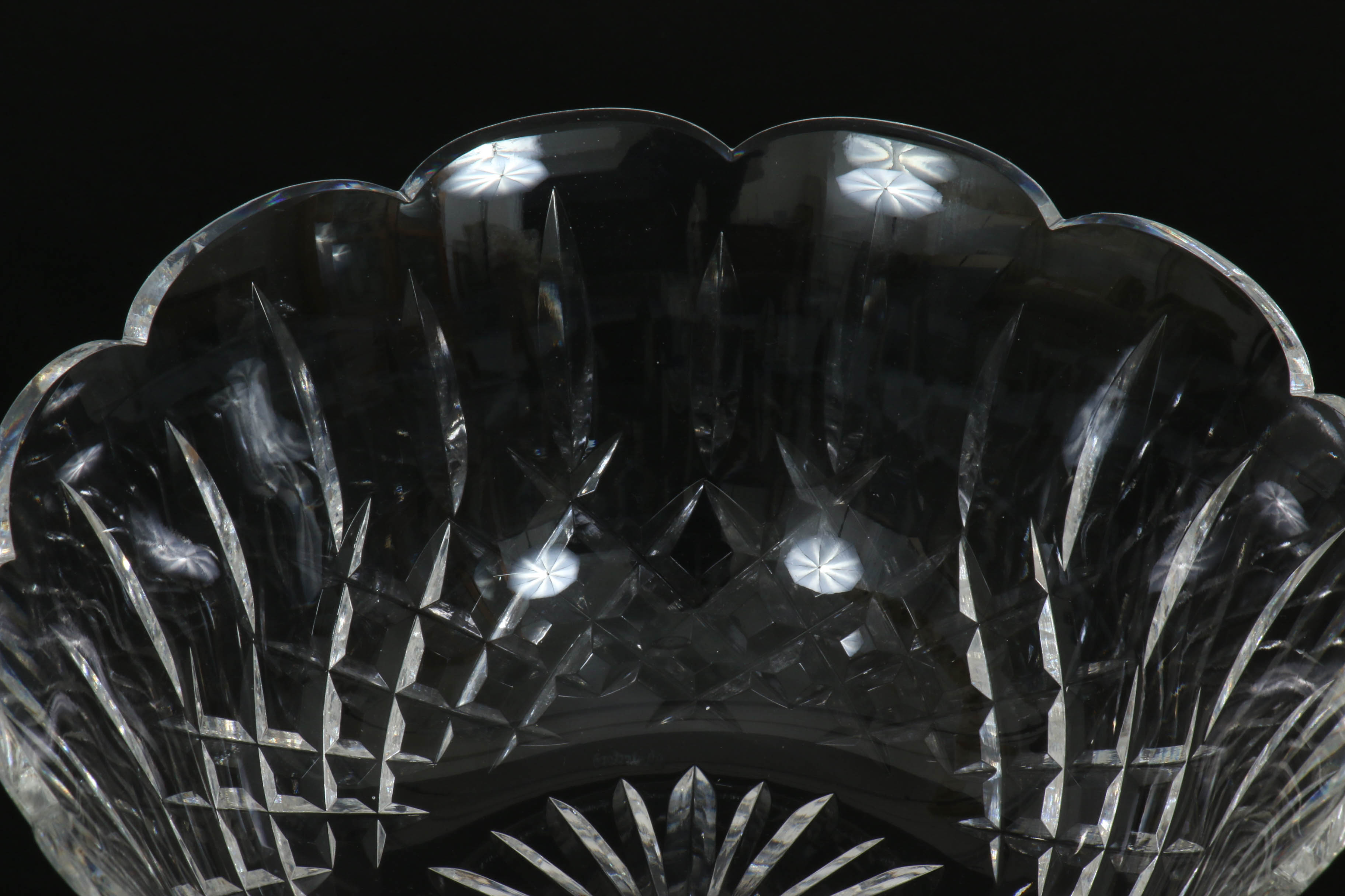 Waterford Crystal Flower Vase and "Araglin" Bowl