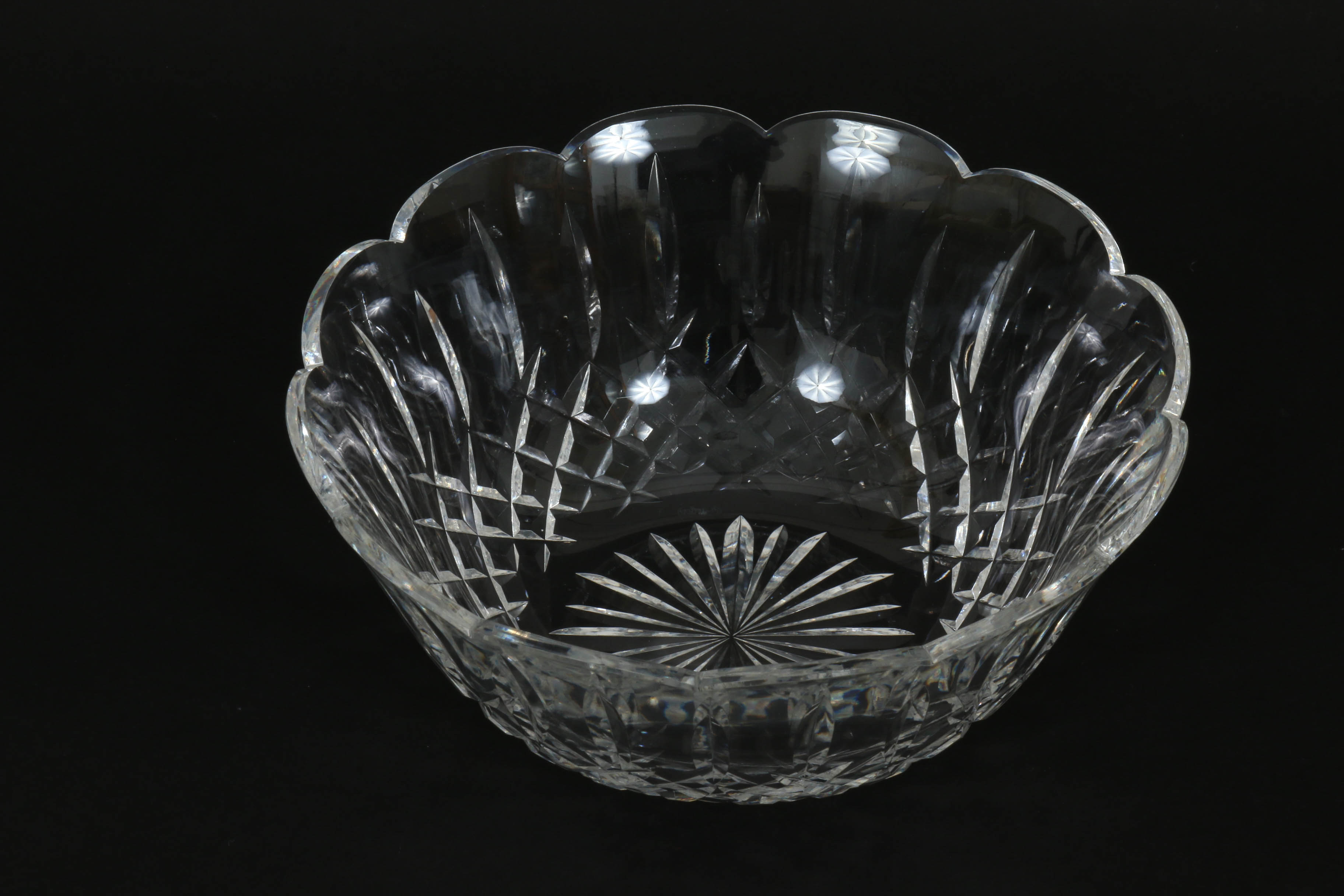 Waterford Crystal Flower Vase and "Araglin" Bowl