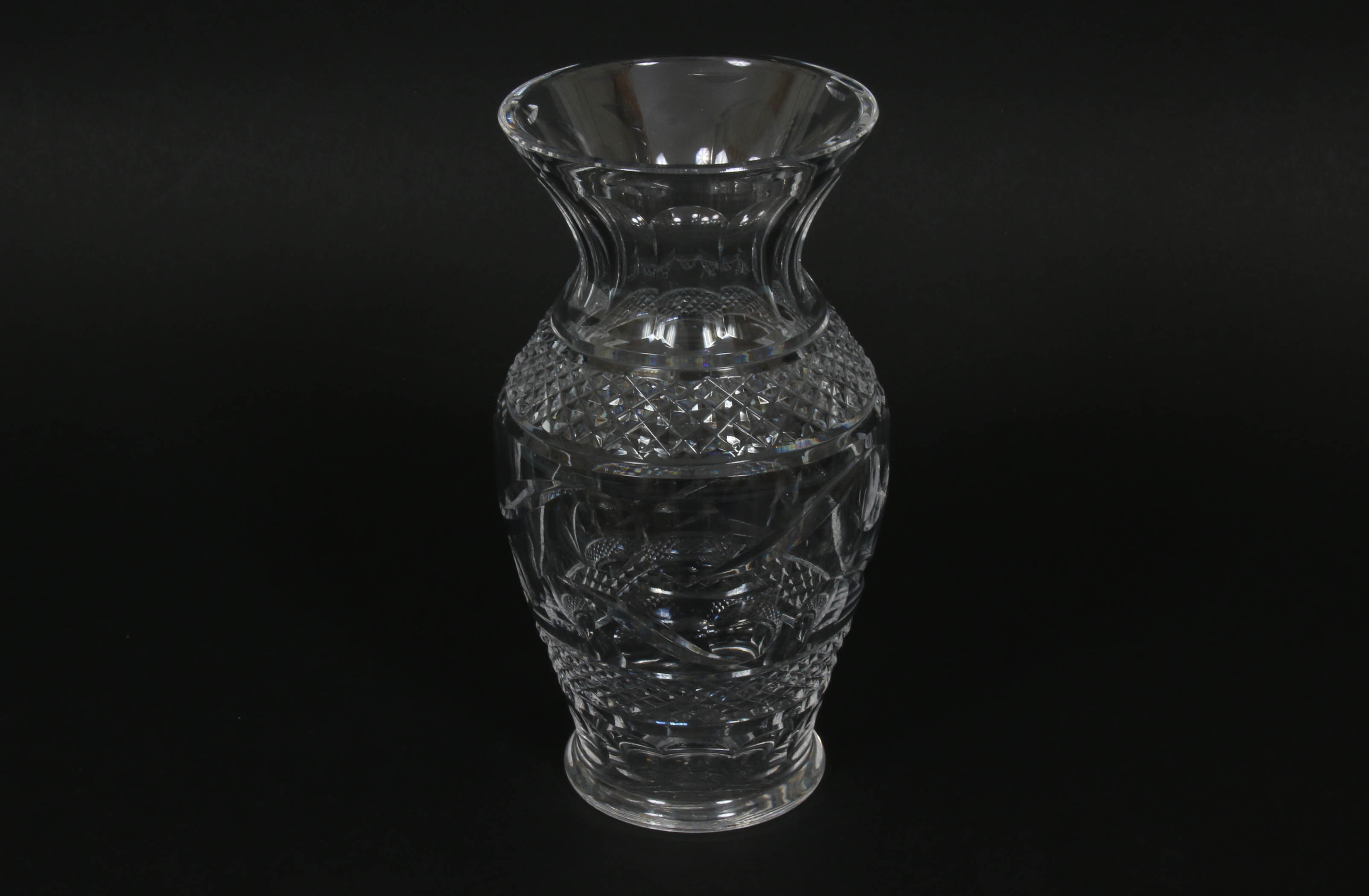Waterford Crystal Flower Vase and "Araglin" Bowl