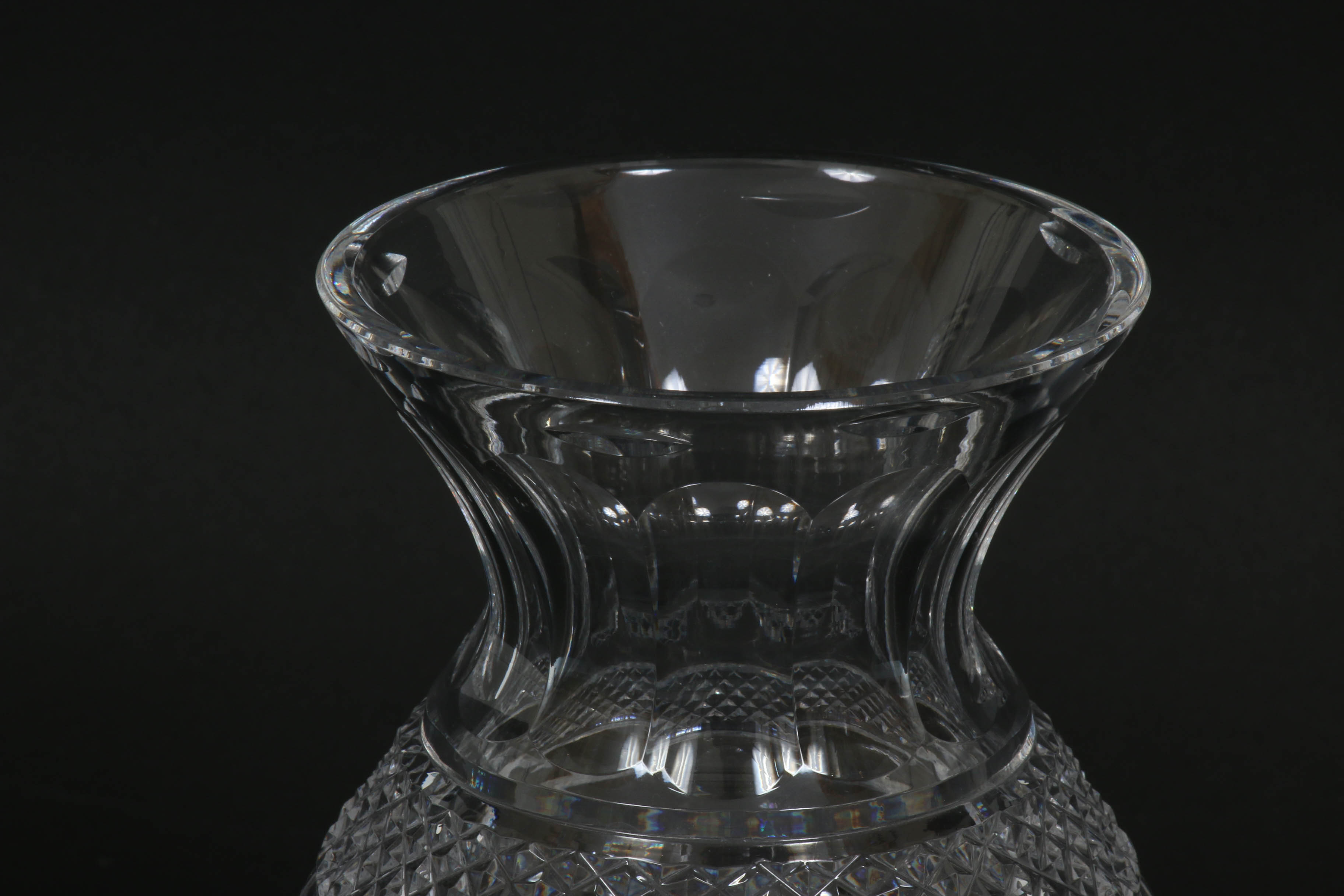 Waterford Crystal Flower Vase and "Araglin" Bowl