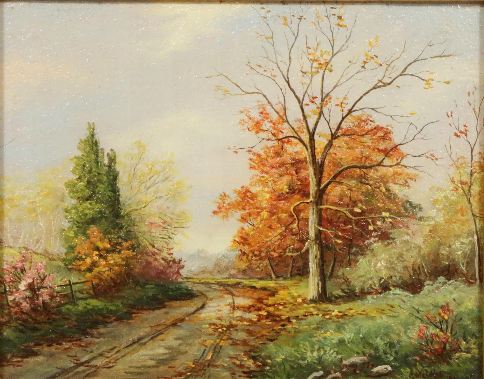 Geraldine Darwood Fall Landscape Oil Painting