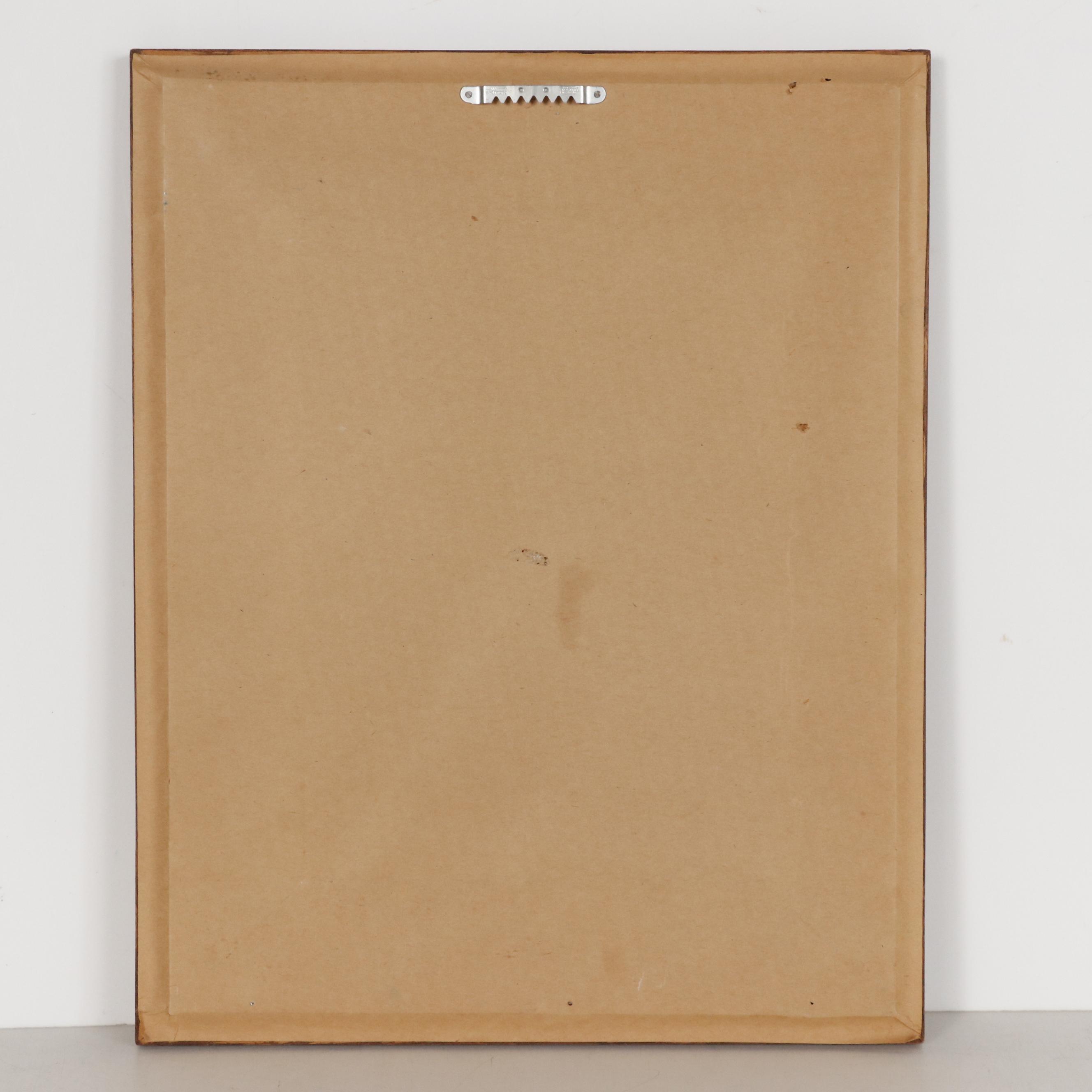 Pierre Eugene Cambier Watercolor Painting of a Paris Street Scene