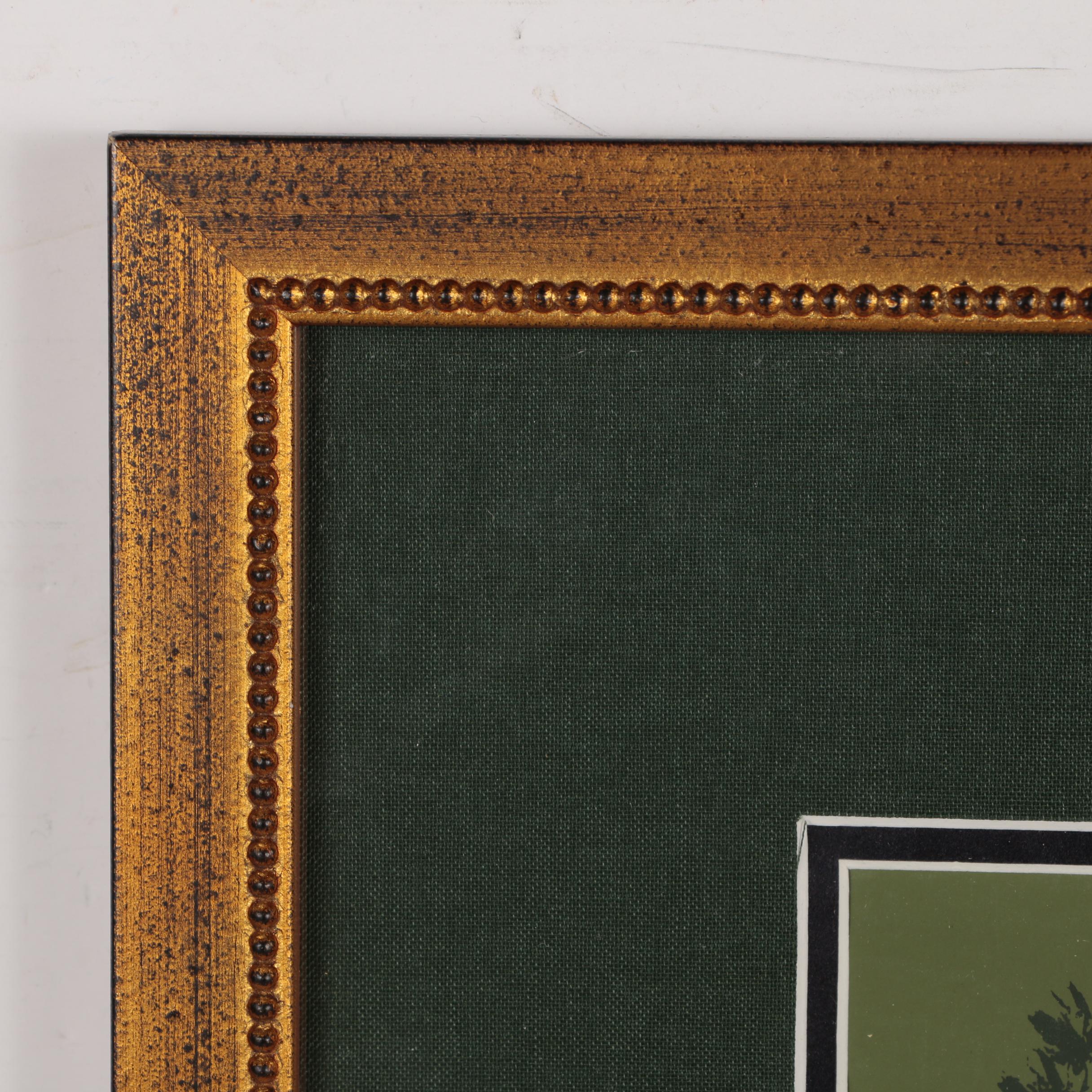 Charley Harper Serigraph "Redwood Drive Thru - Ford Times"