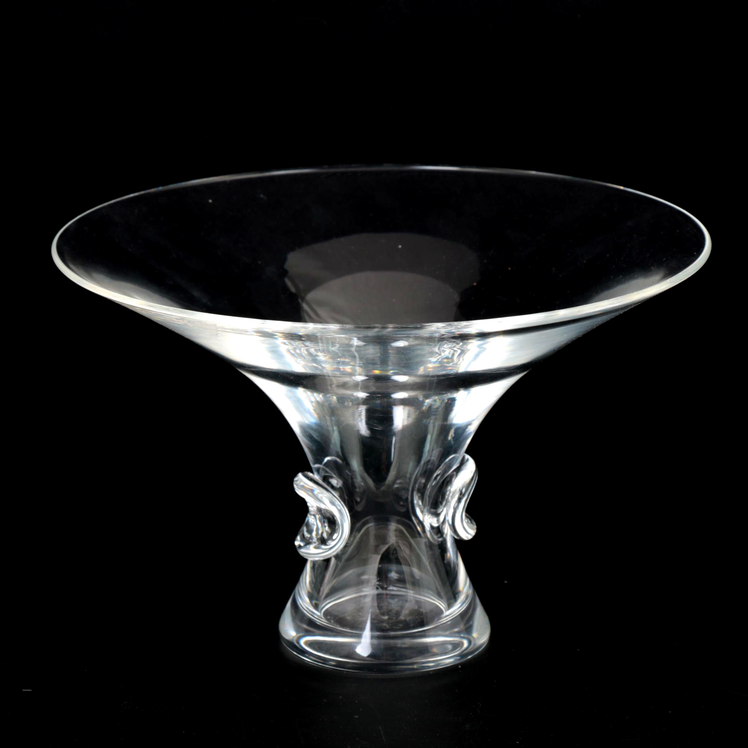 Steuben Art Glass "Bouquet" Vase Designed by George Thompson, Mid/Late 20th C.