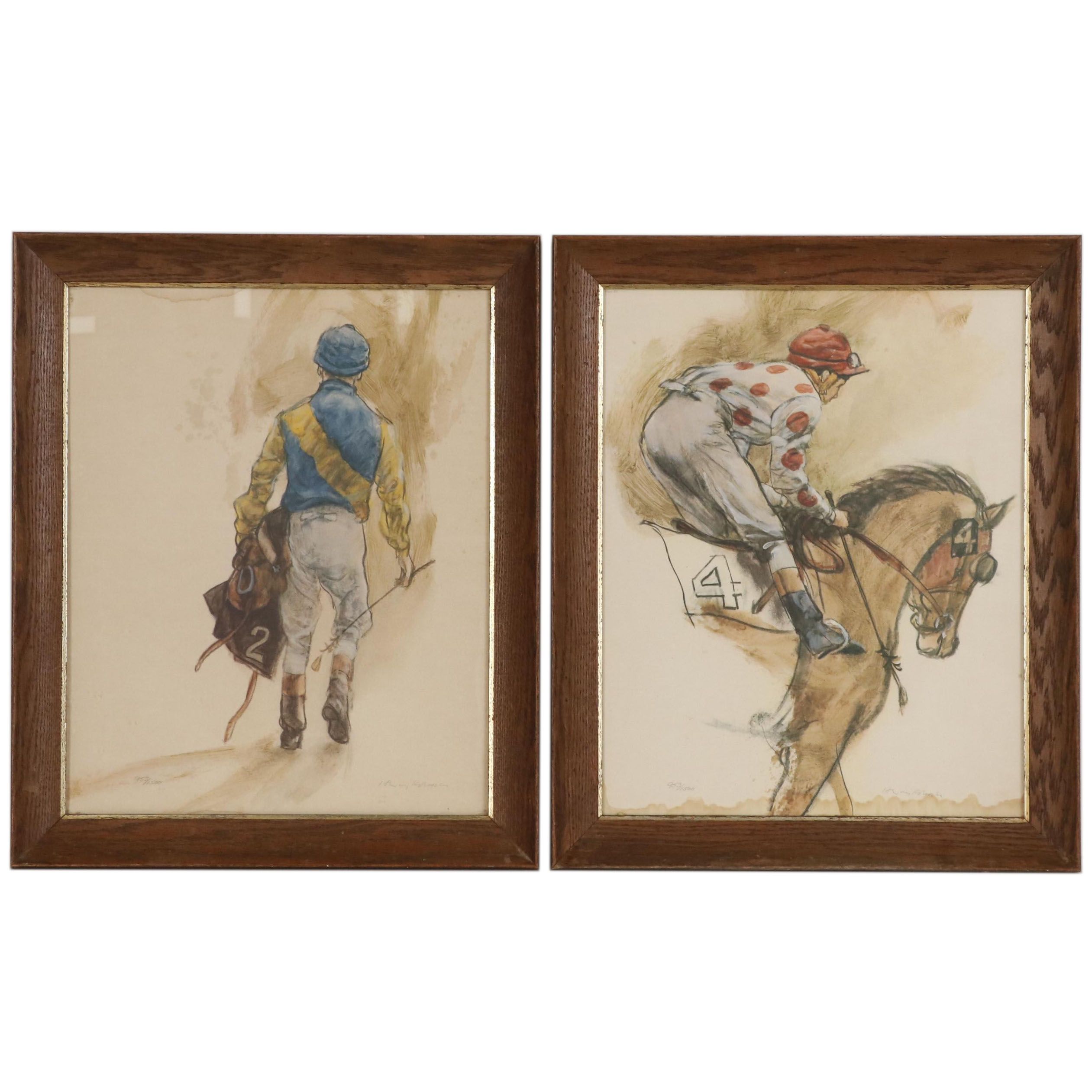 Henry Koehler Equestrian Themed Lithographs