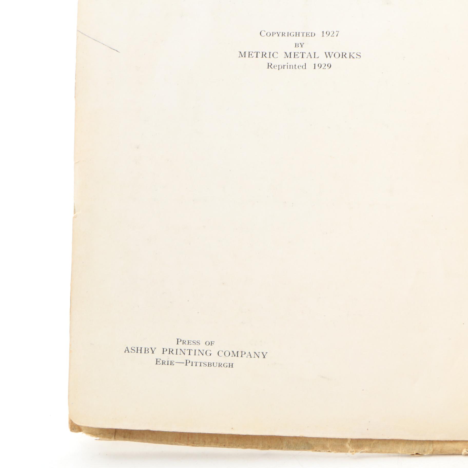 1929 "Natural Gas Handbook" with Additional Gas Handbooks, Catalogs and Manuals