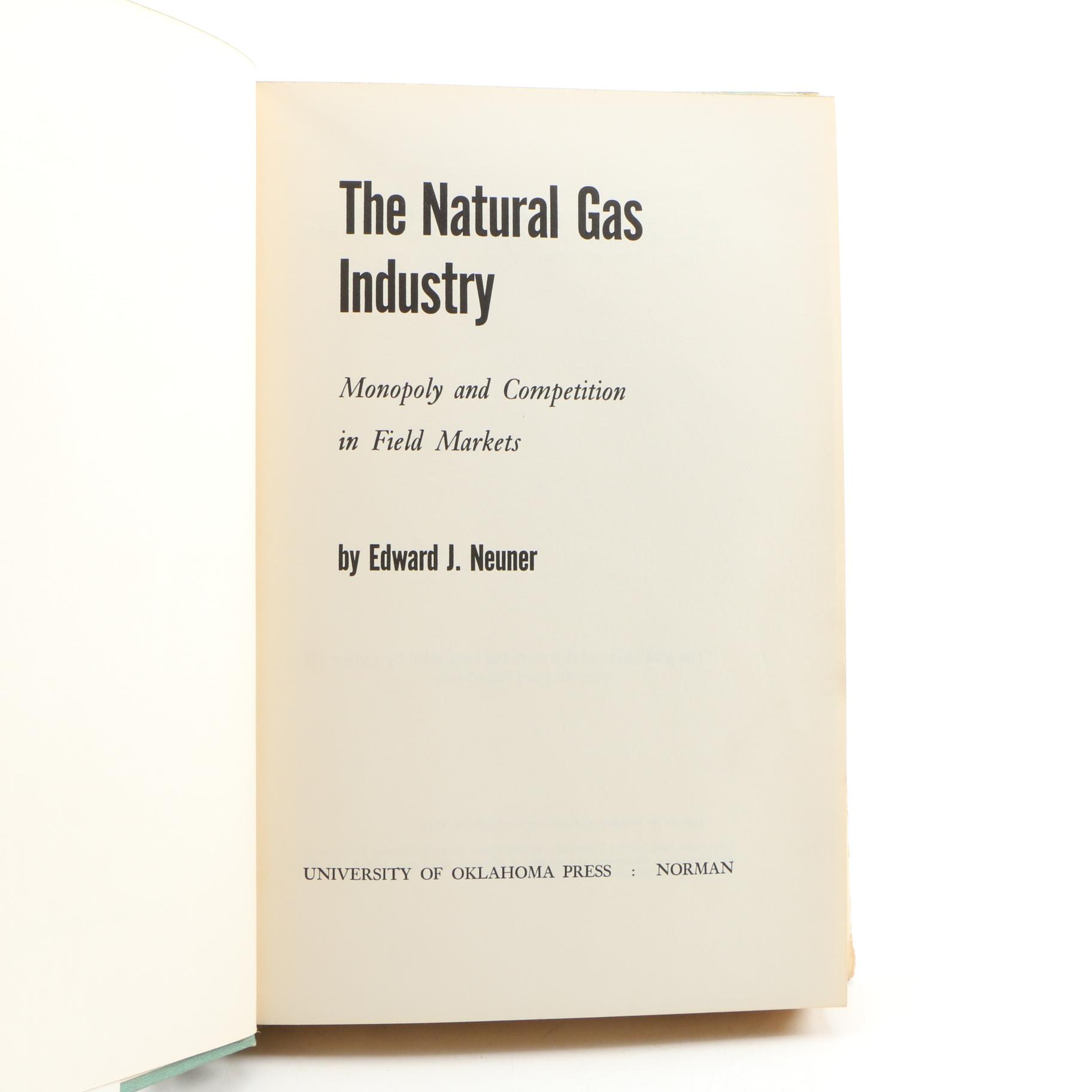 1929 "Natural Gas Handbook" with Additional Gas Handbooks, Catalogs and Manuals