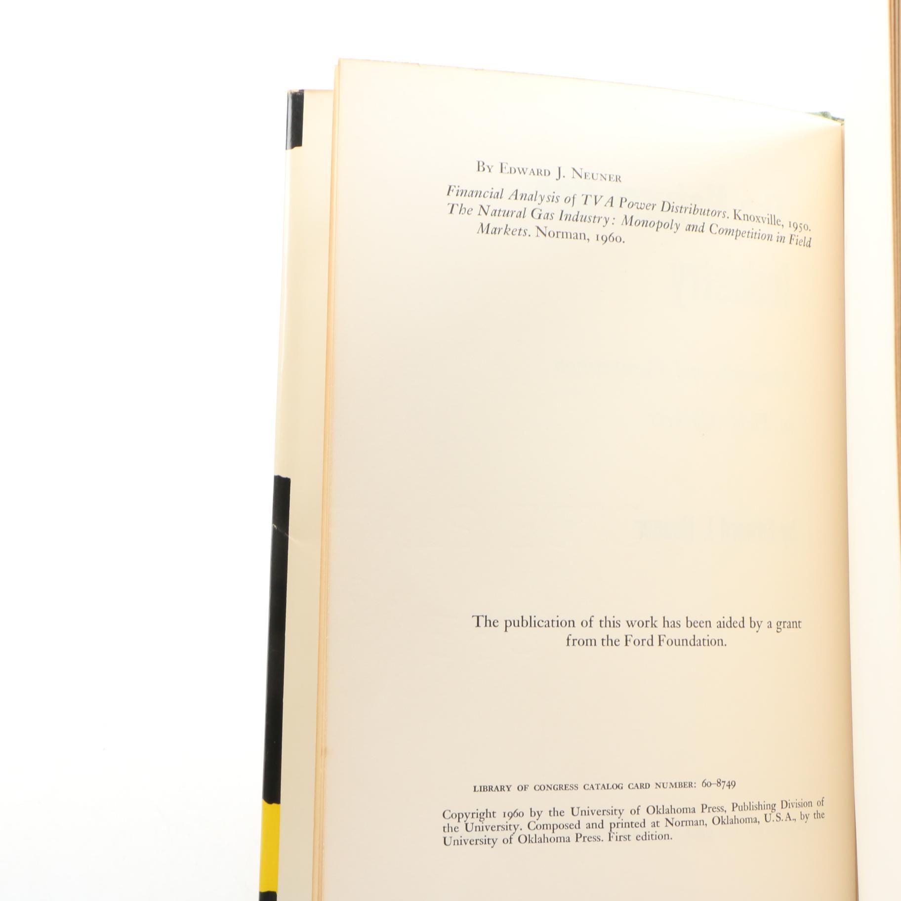 1929 "Natural Gas Handbook" with Additional Gas Handbooks, Catalogs and Manuals