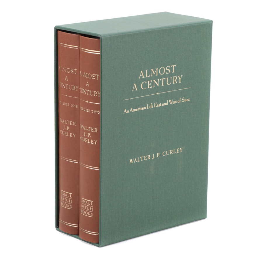 "Almost a Century" Two-Volume Set by Walter J. P. Curley, 2015