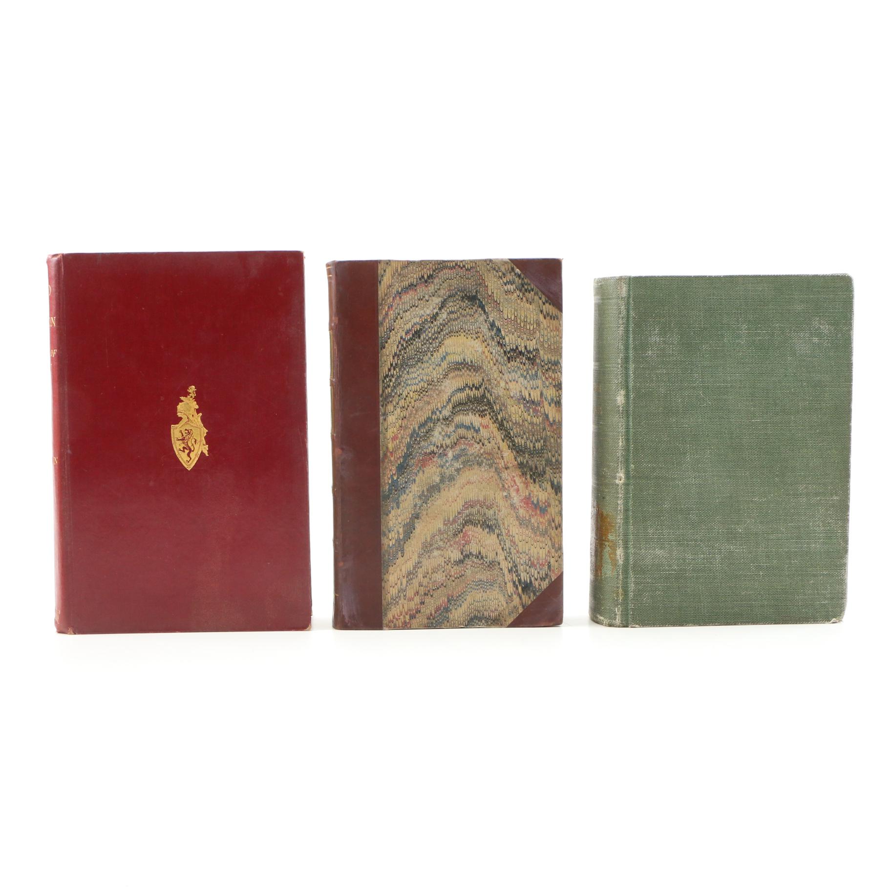 Scottish History Books Including "A History of the Highlands" by James Browne