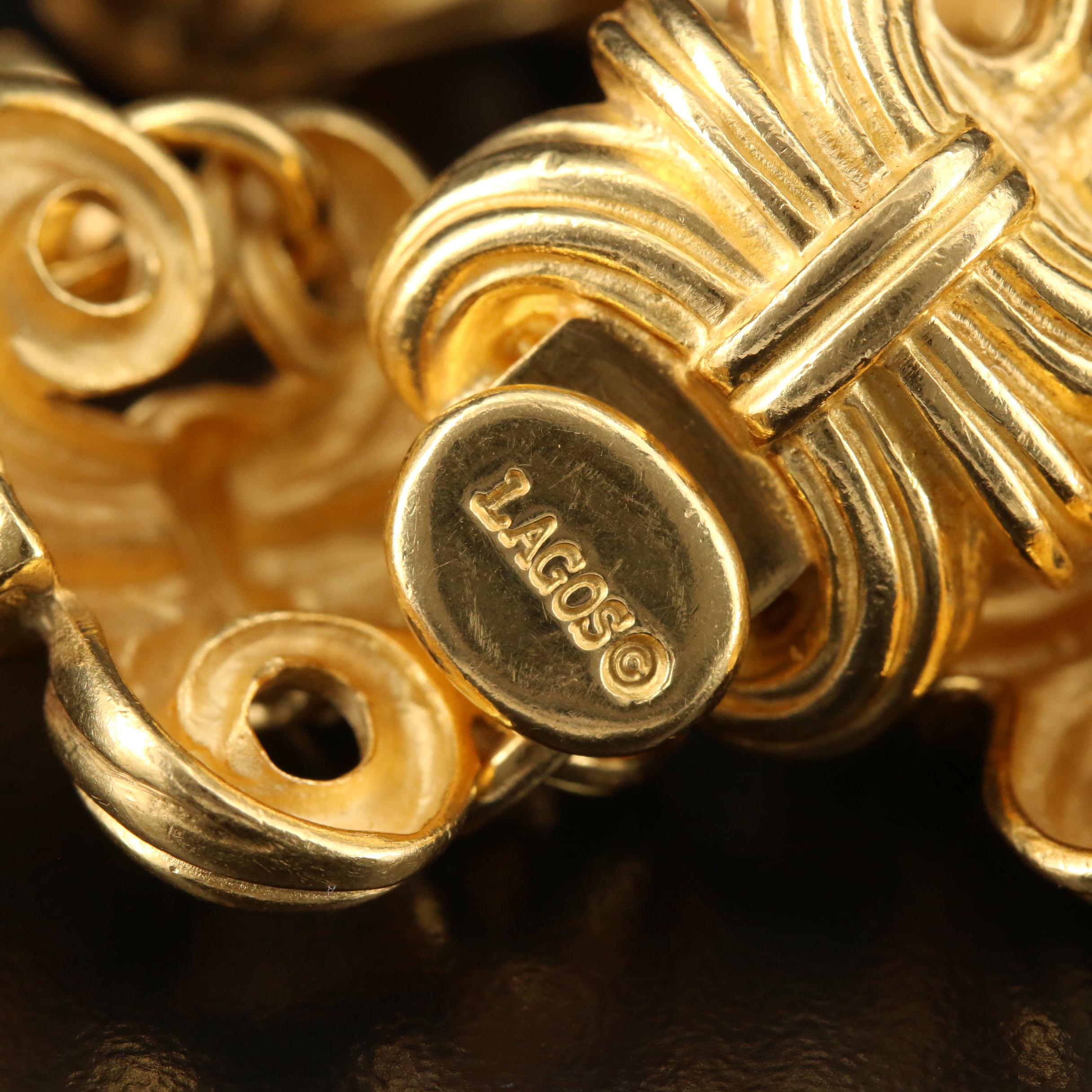 Lagos 18K Gold Wheat Chain Necklace