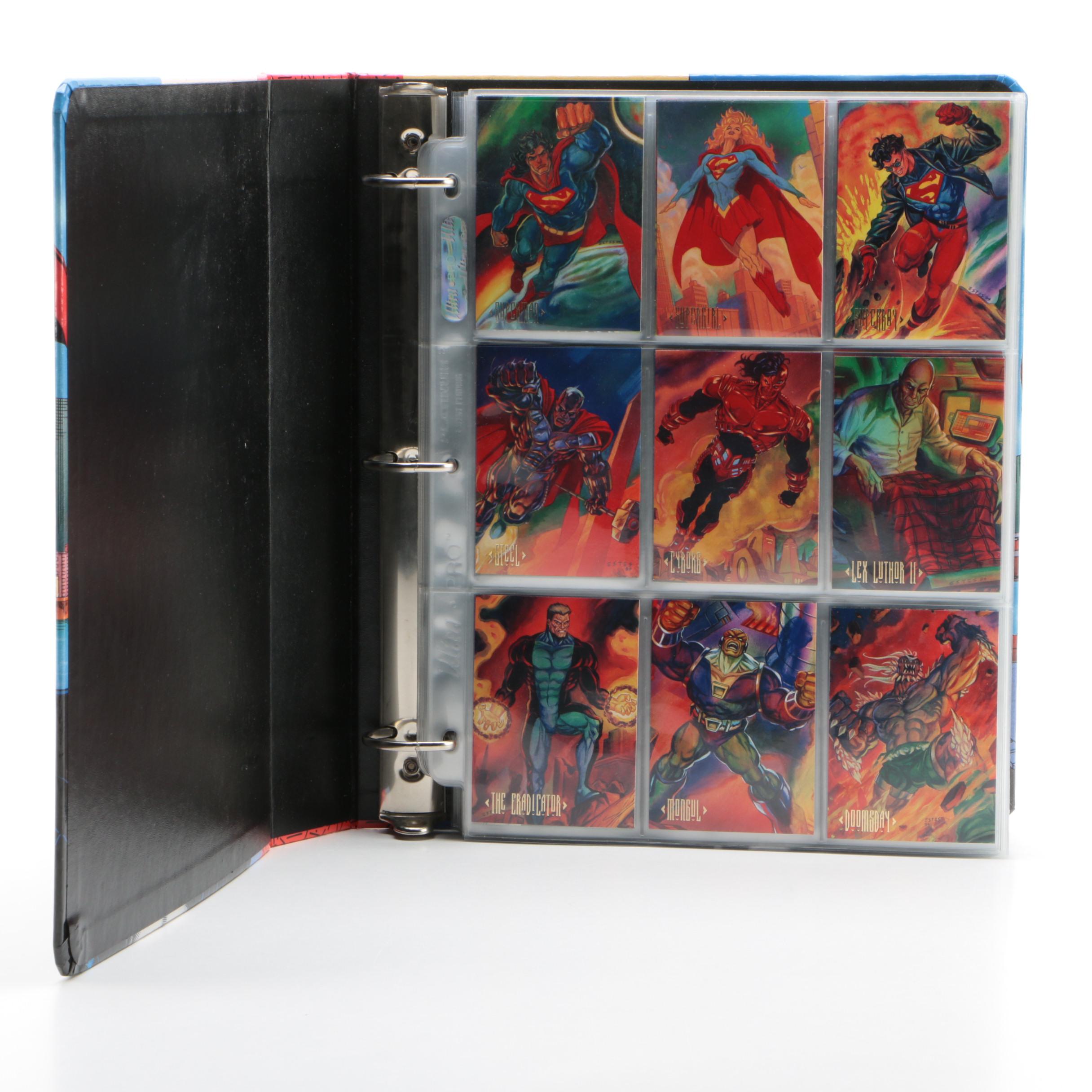 DC Comic and Marvel Trading Cards, 1990s