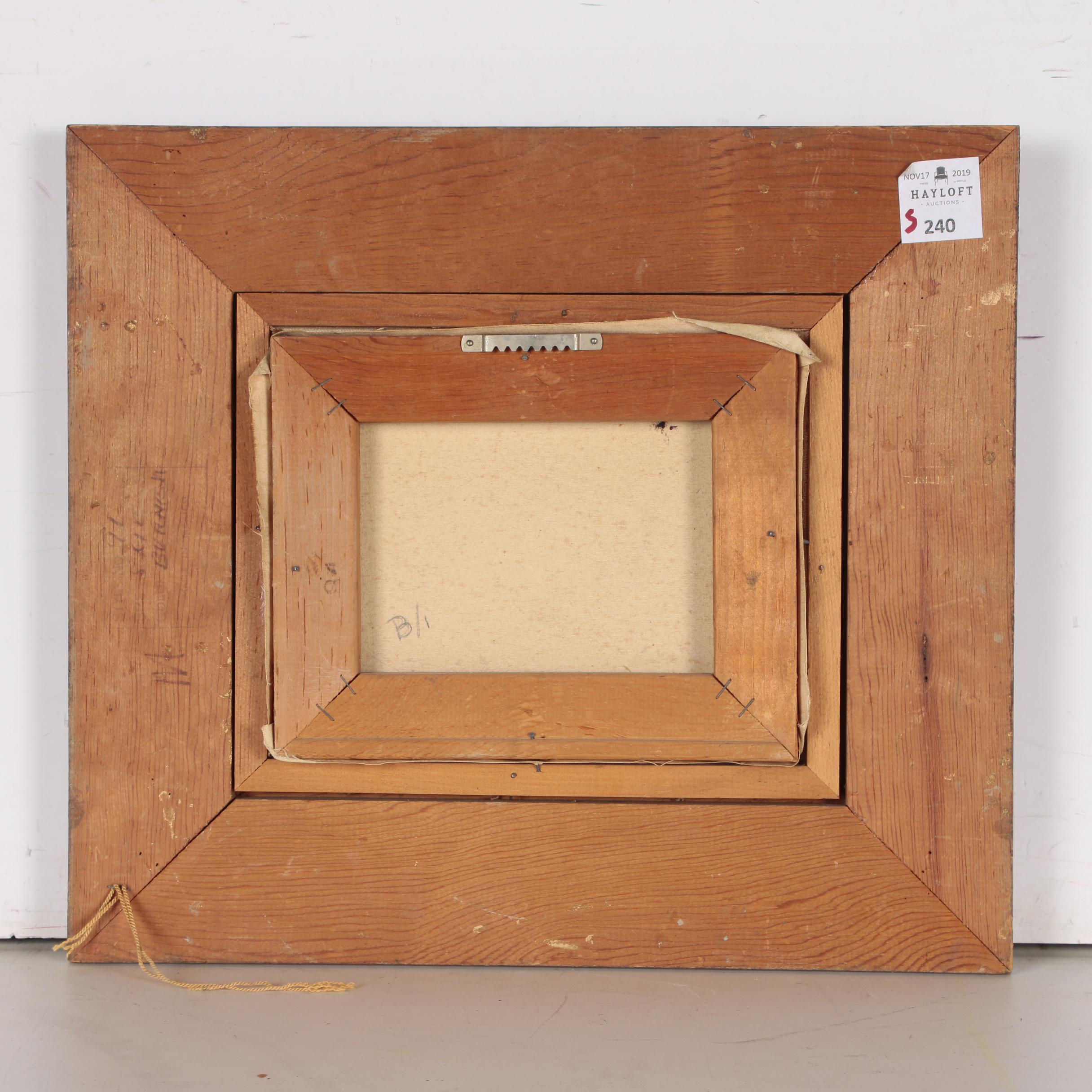 Bertini Abstract Landscape Oil Painting