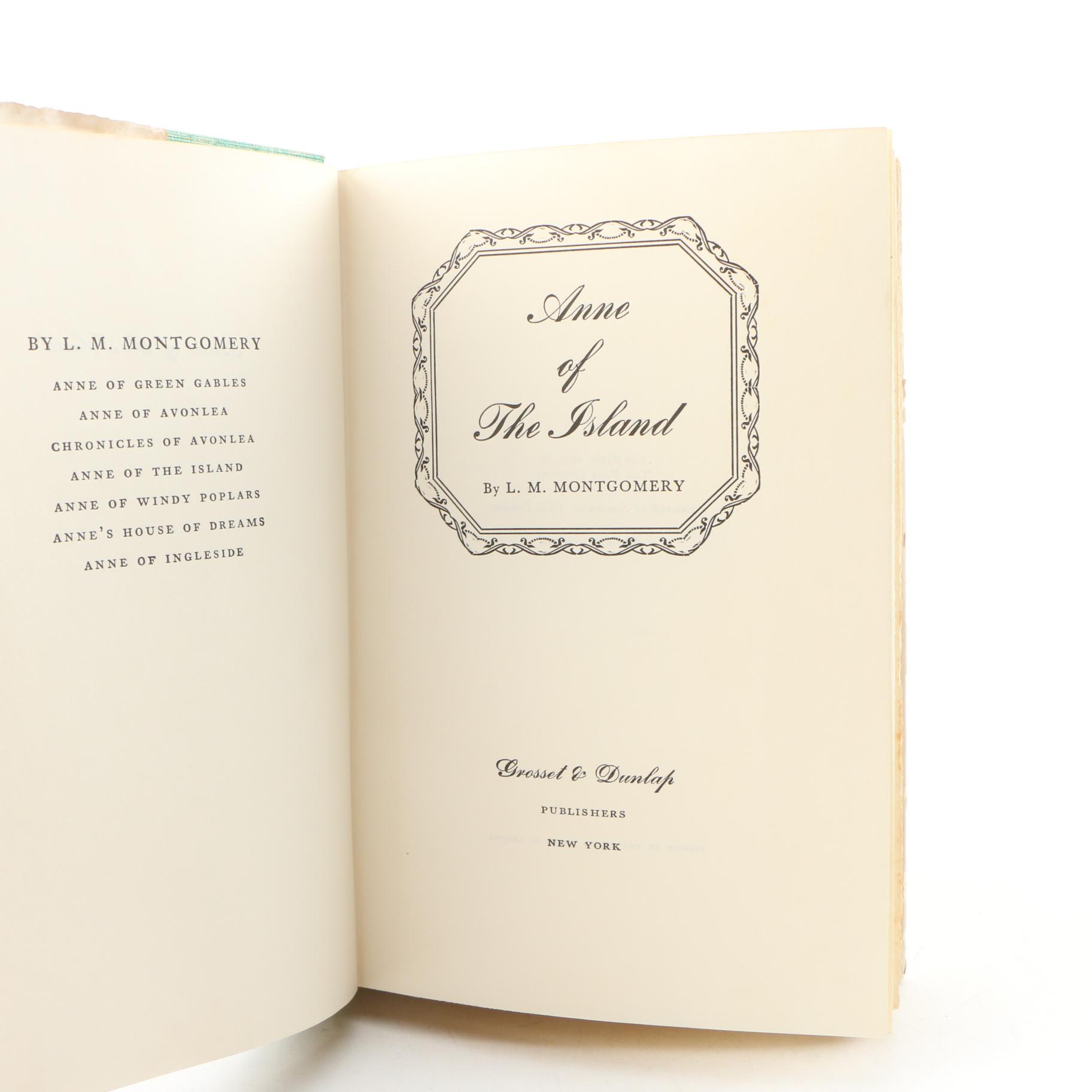 "Anne of Green Gables", "Anne of the Island" and "The Little Colonel" Novels