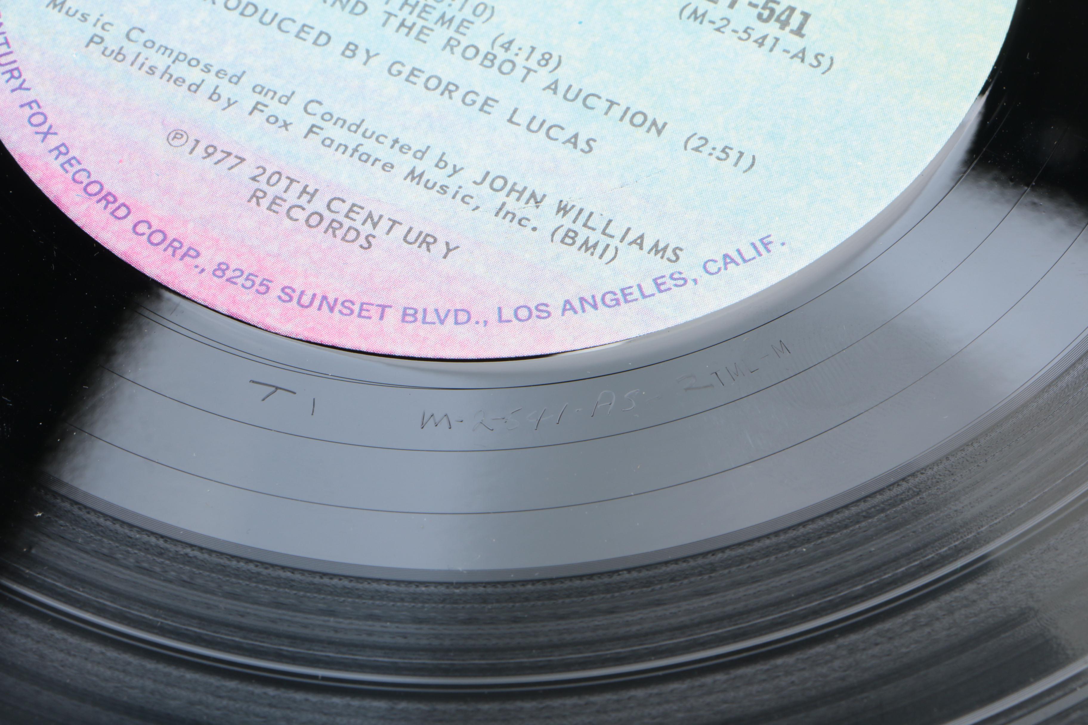 "Star Wars" Original Movie Soundtrack Vinyl Record Set, 1977