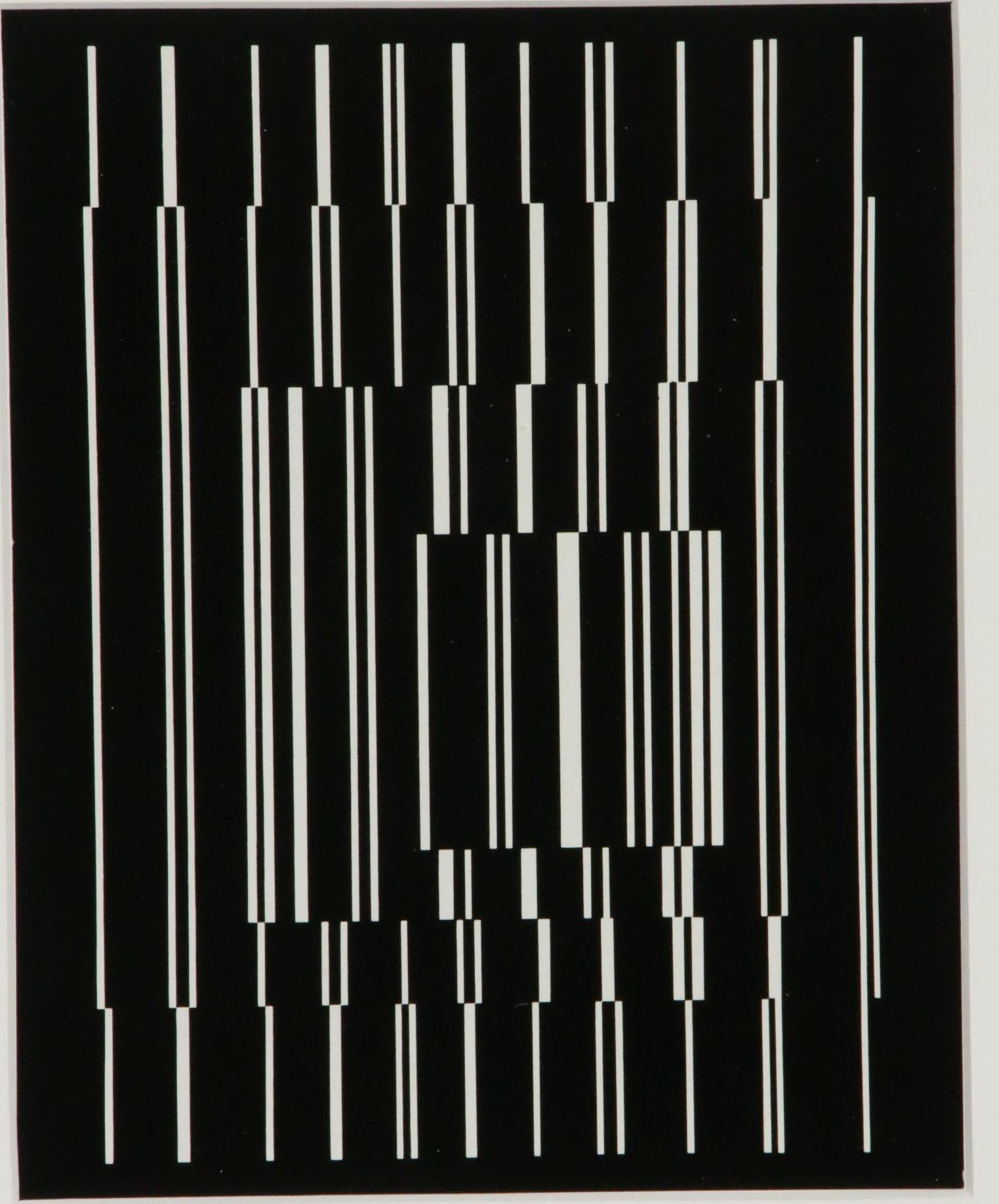 Op Art Serigraphs After Victor Vasarely "Altair" and "Bora," 1965