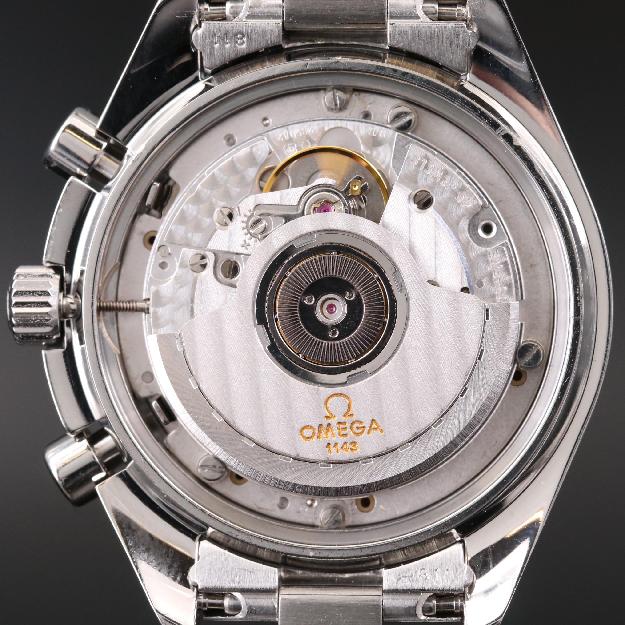 Omega Speedmaster Reduced Michael Schumacher Stainless Steel Watch