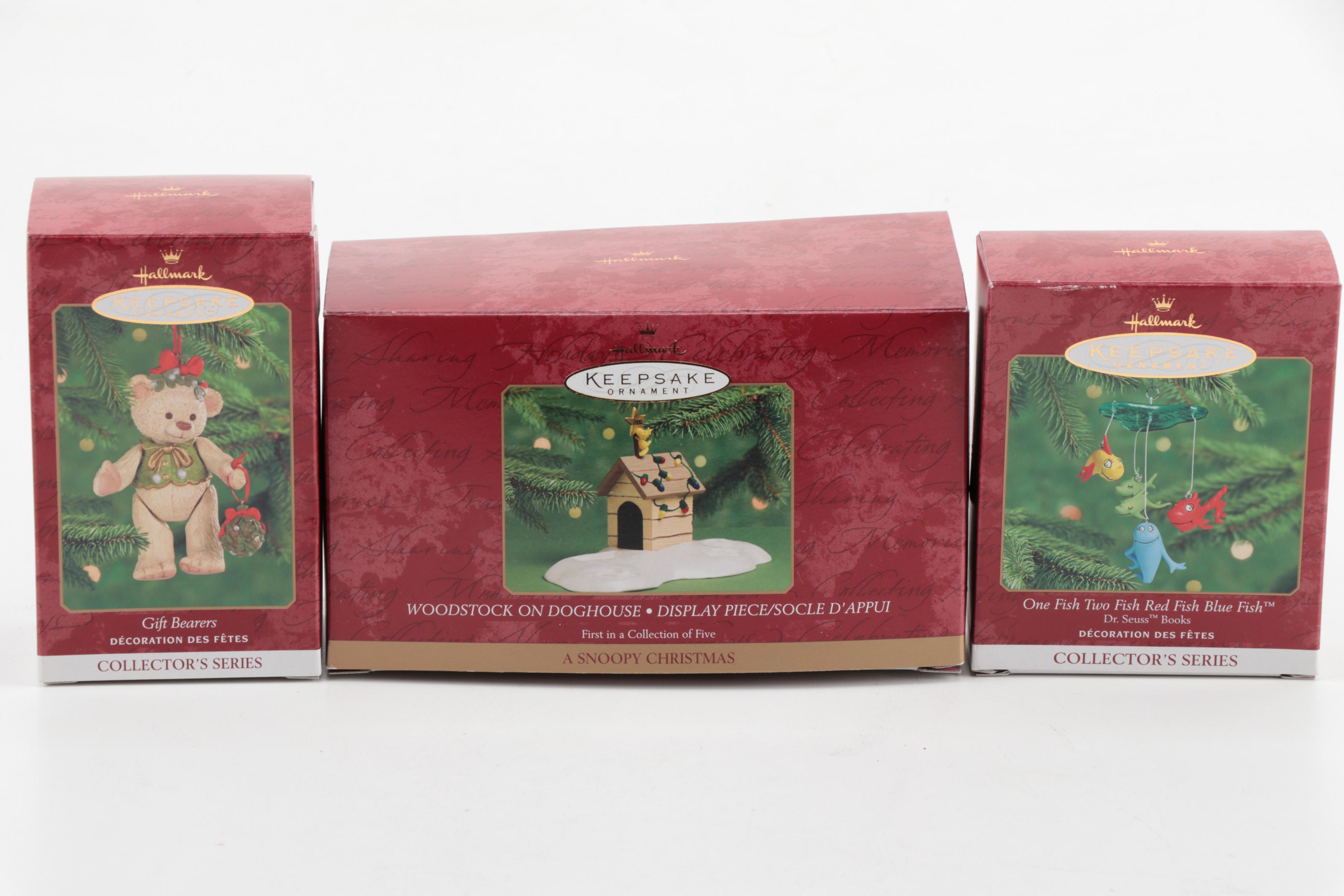 Hallmark "Keepsake" Holiday Ornaments in Original Packaging, 1990s-2000s