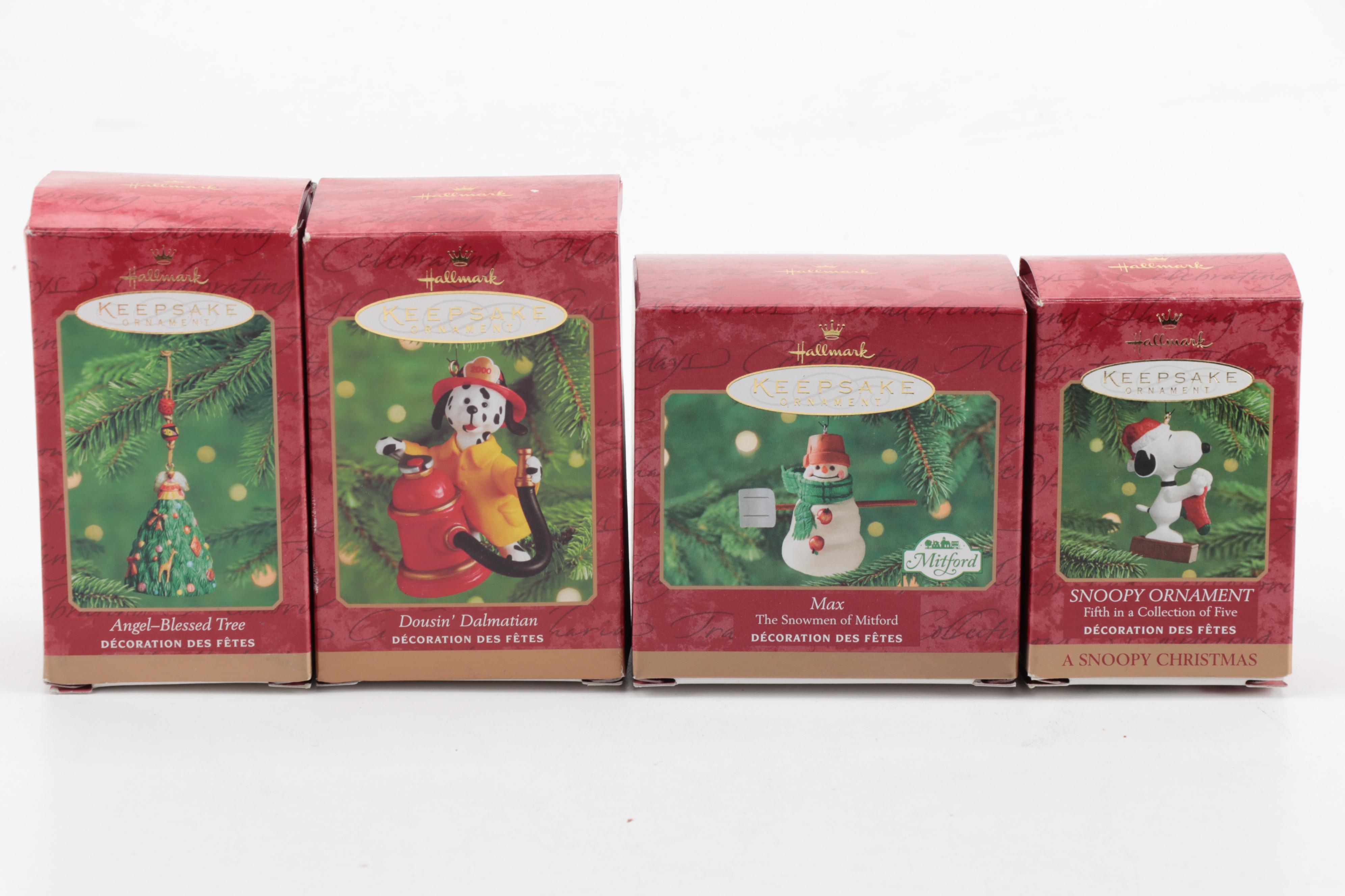 Hallmark "Keepsake" Holiday Ornaments in Original Packaging, 1990s-2000s