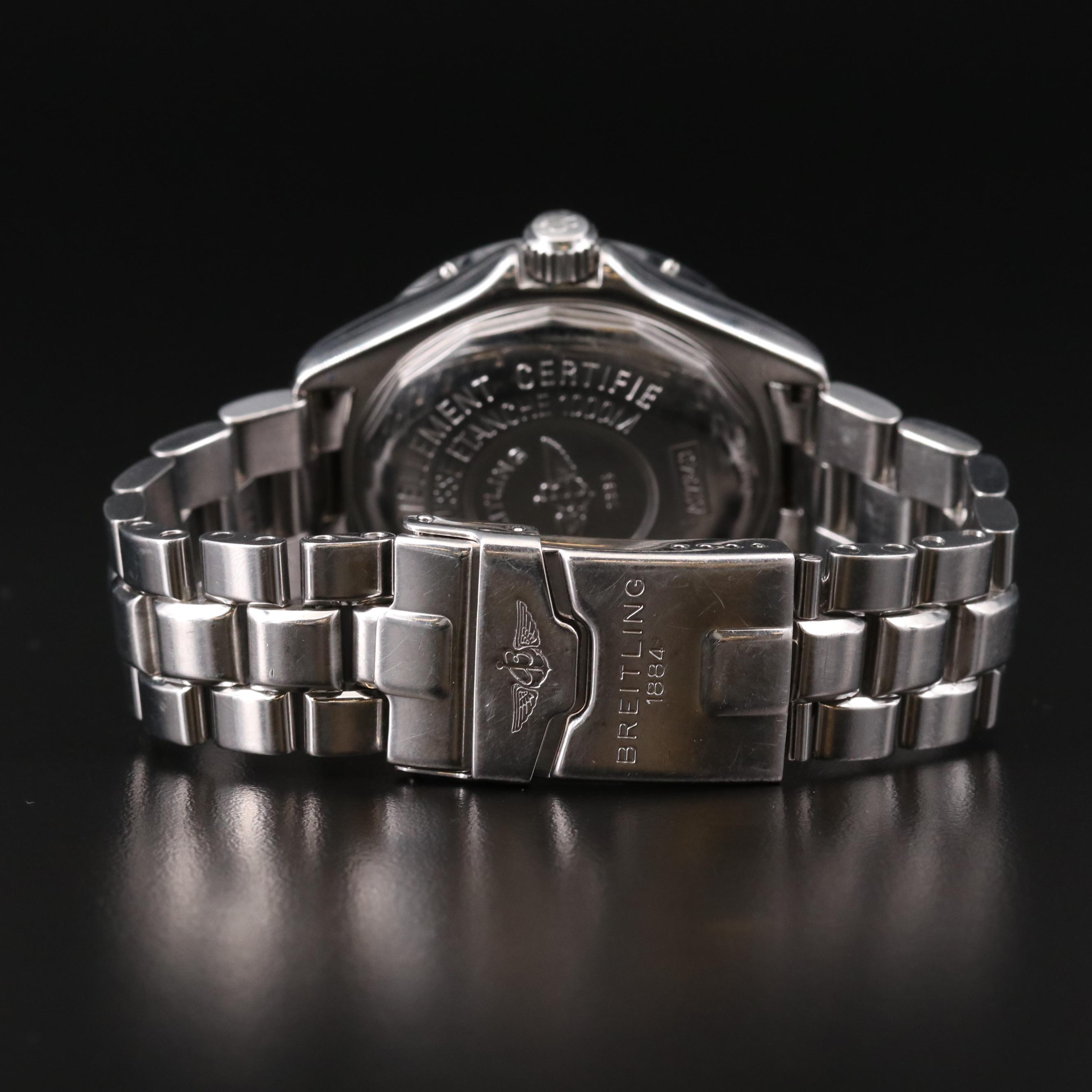 Breitling Superocean Stainless Steel Automatic Watch