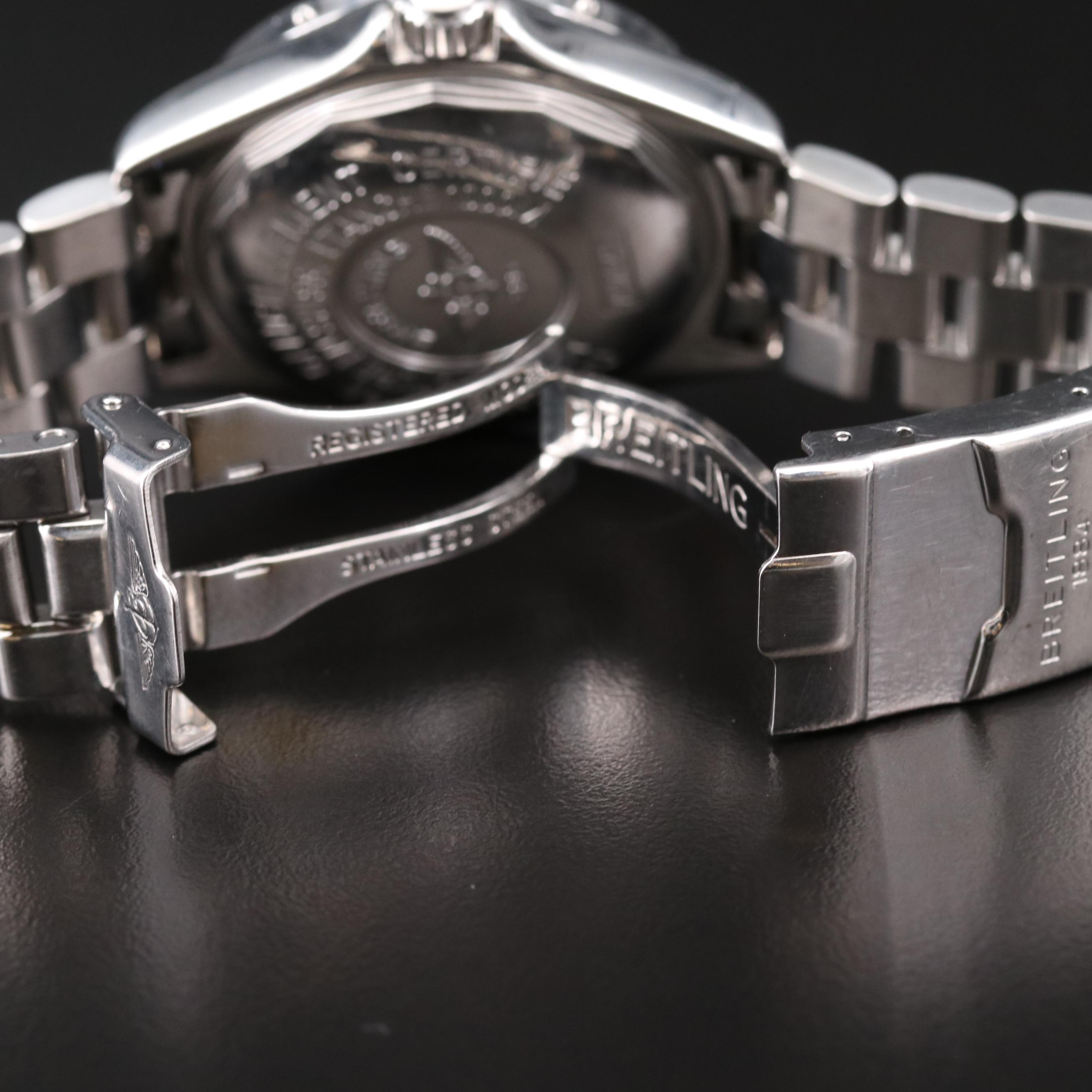 Breitling Superocean Stainless Steel Automatic Watch