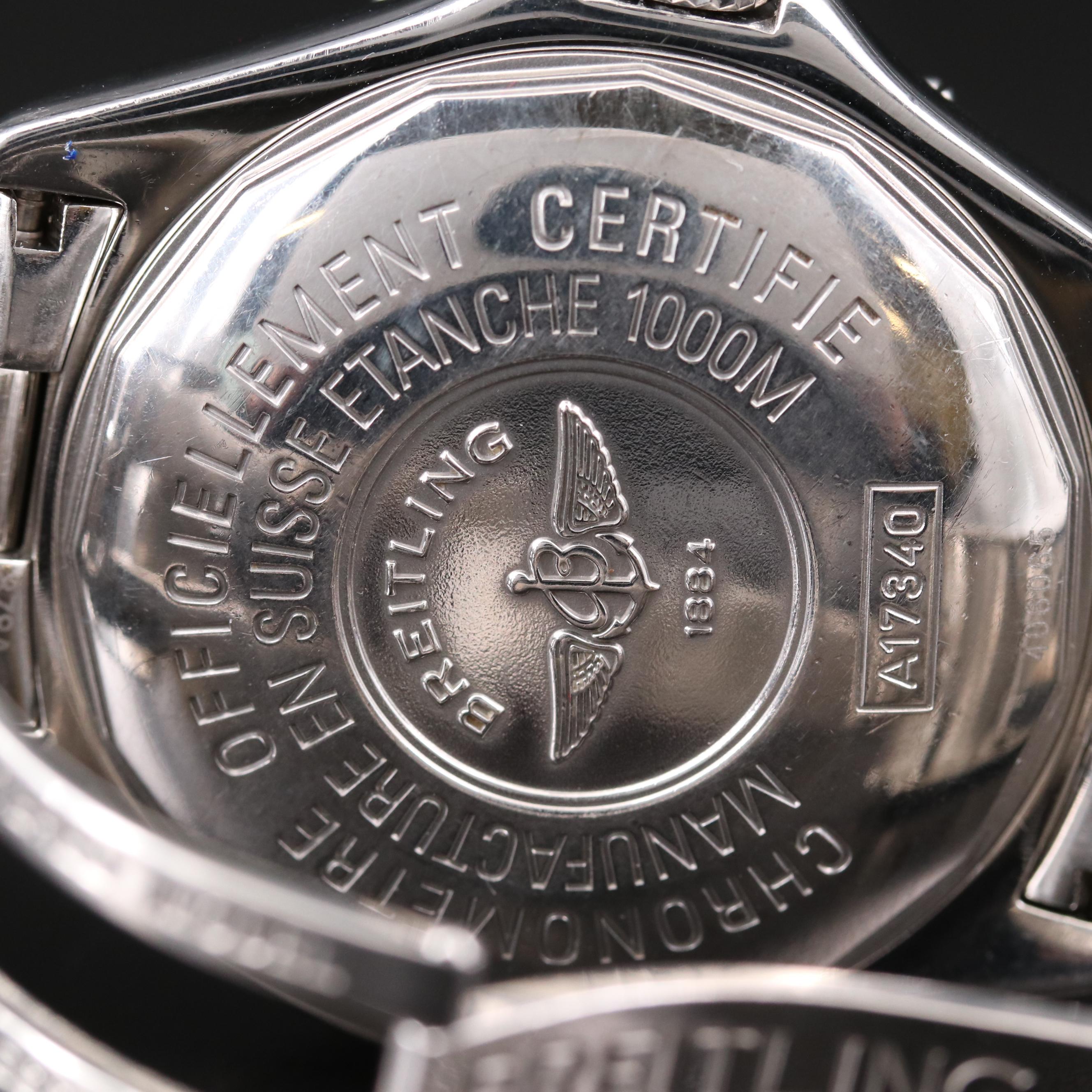 Breitling Superocean Stainless Steel Automatic Watch