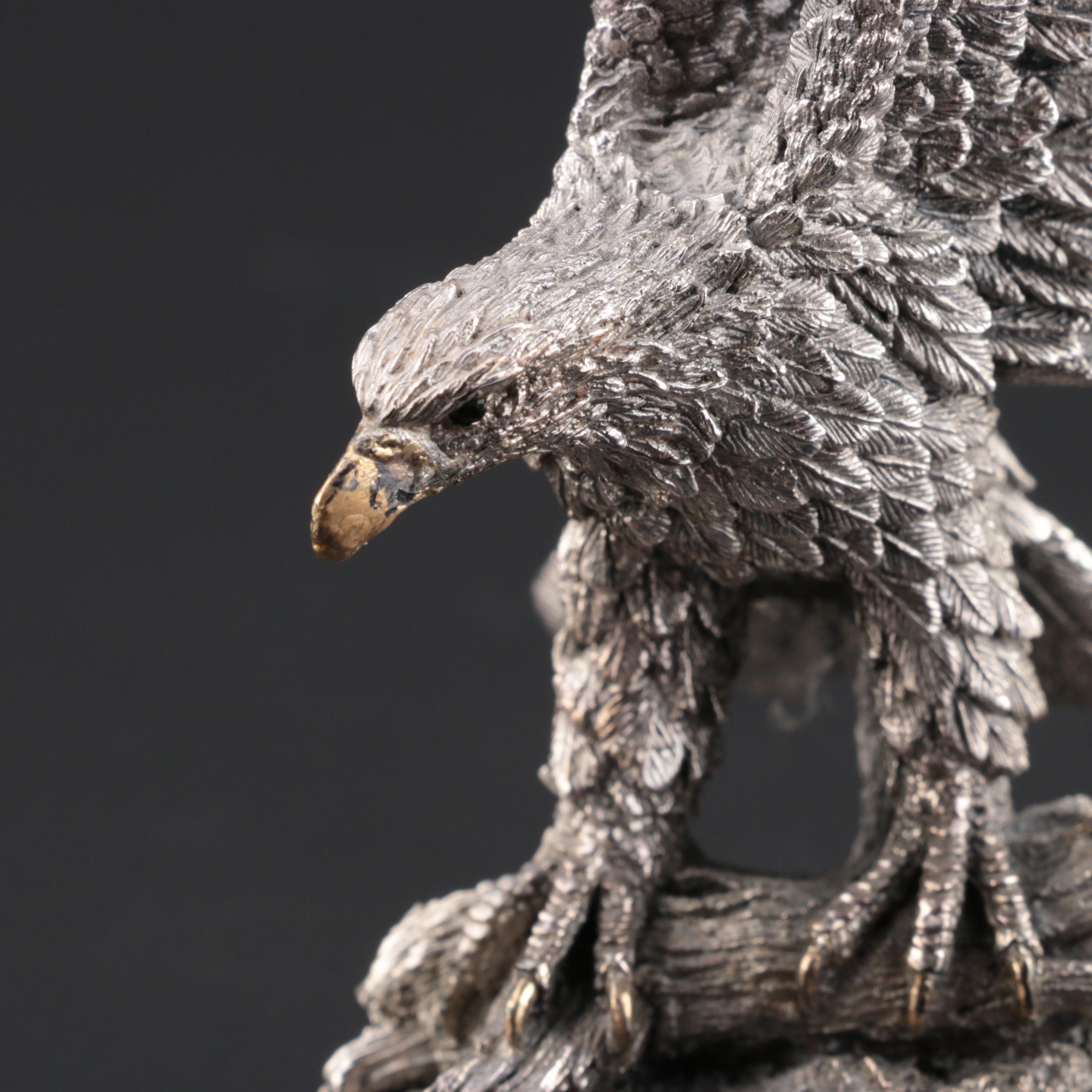 Country Artists Filled Sterling Silver Eagle Figurine, 1992