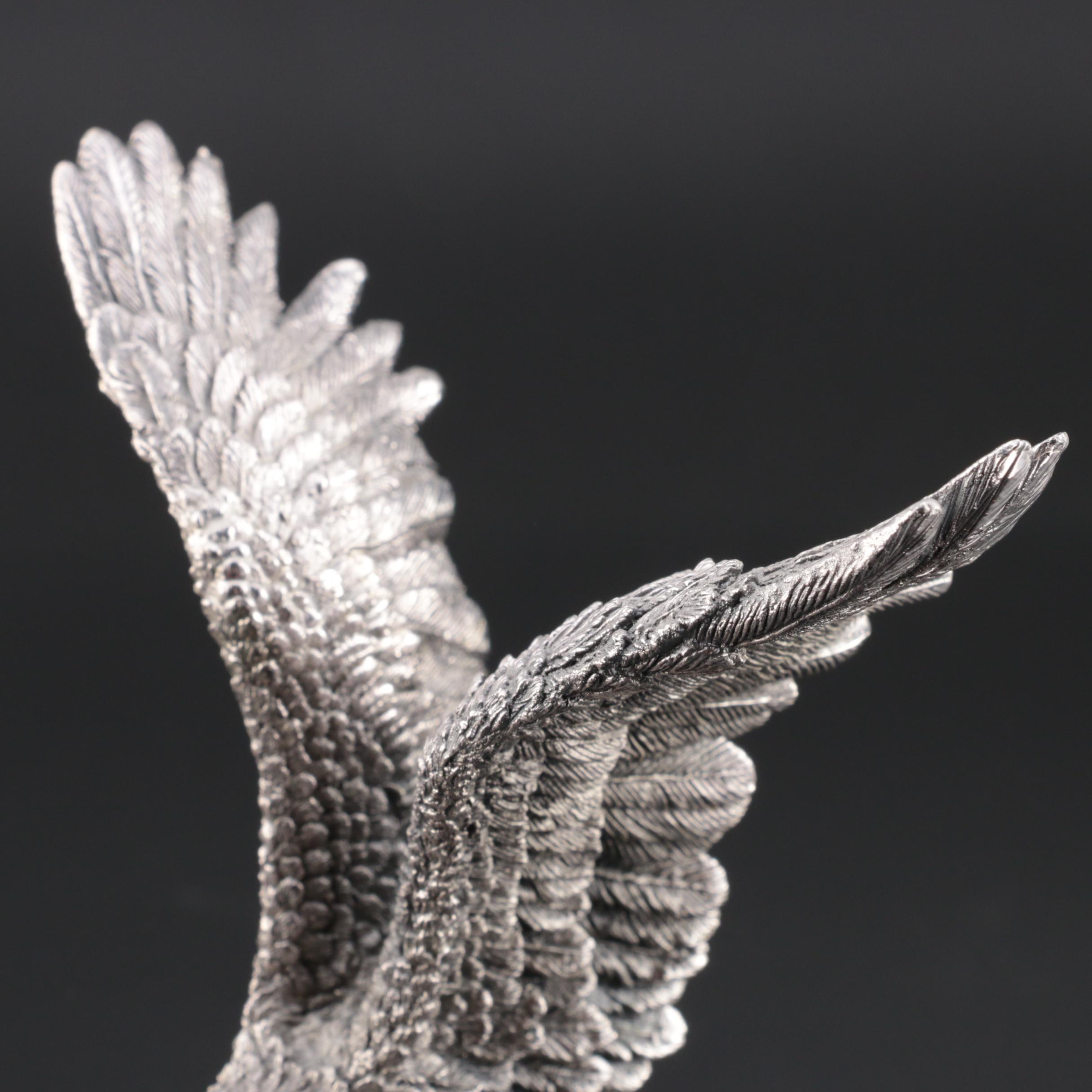 Country Artists Filled Sterling Silver Eagle Figurine, 1992