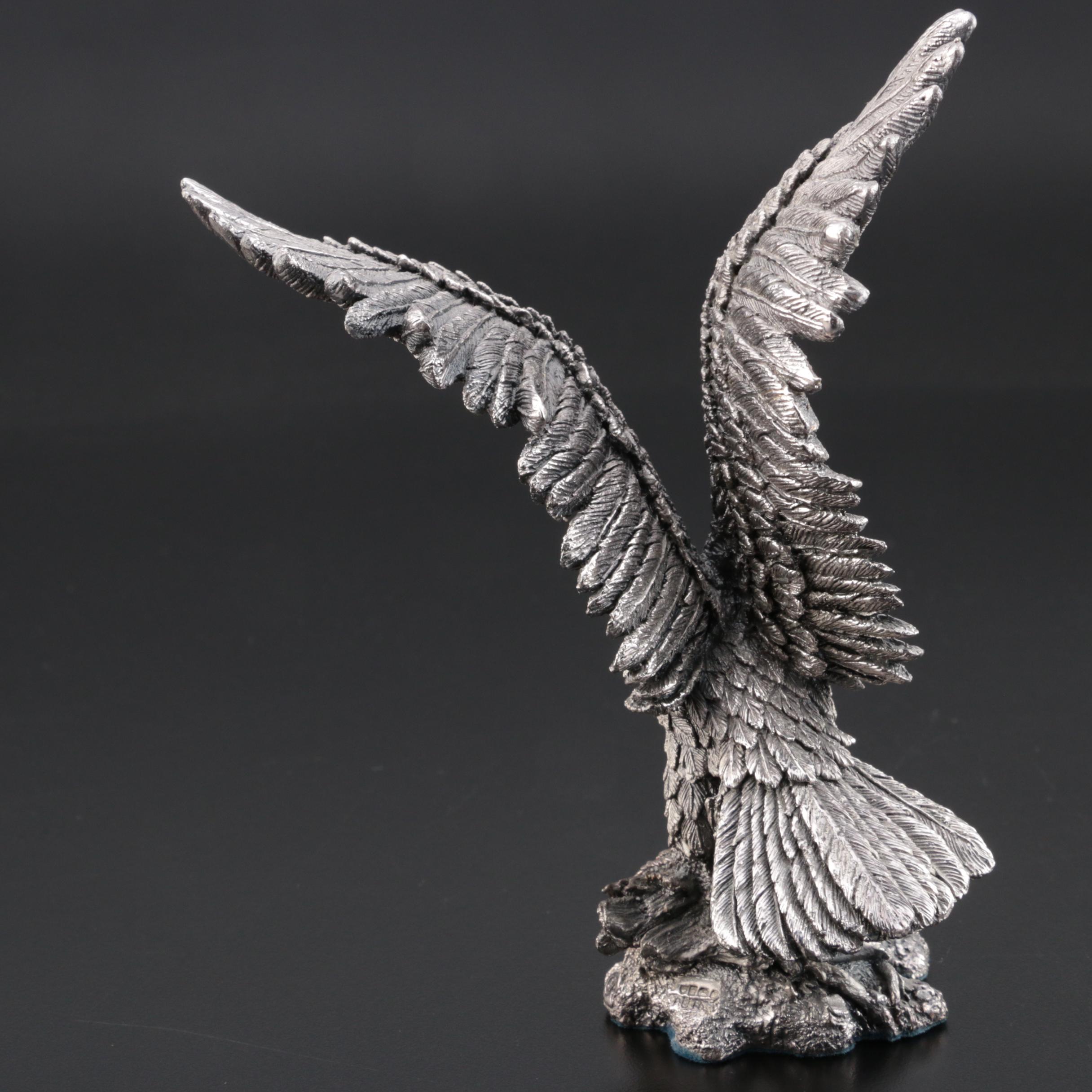 Country Artists Filled Sterling Silver Eagle Figurine, 1992