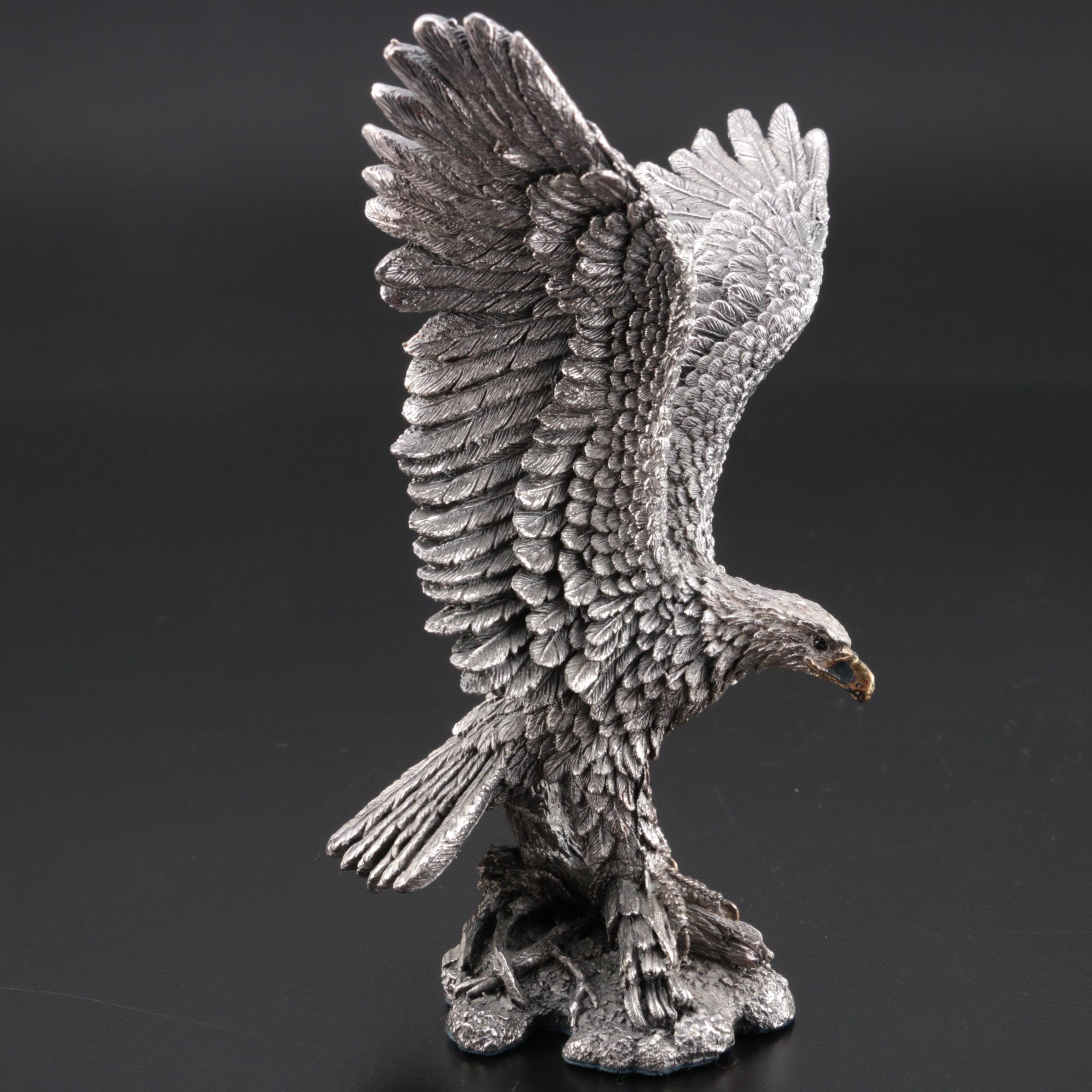 Country Artists Filled Sterling Silver Eagle Figurine, 1992
