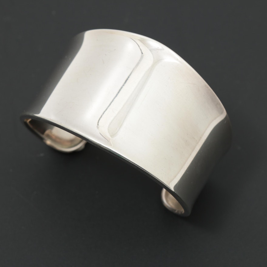 Mexican Sterling Silver Cuff Bracelet