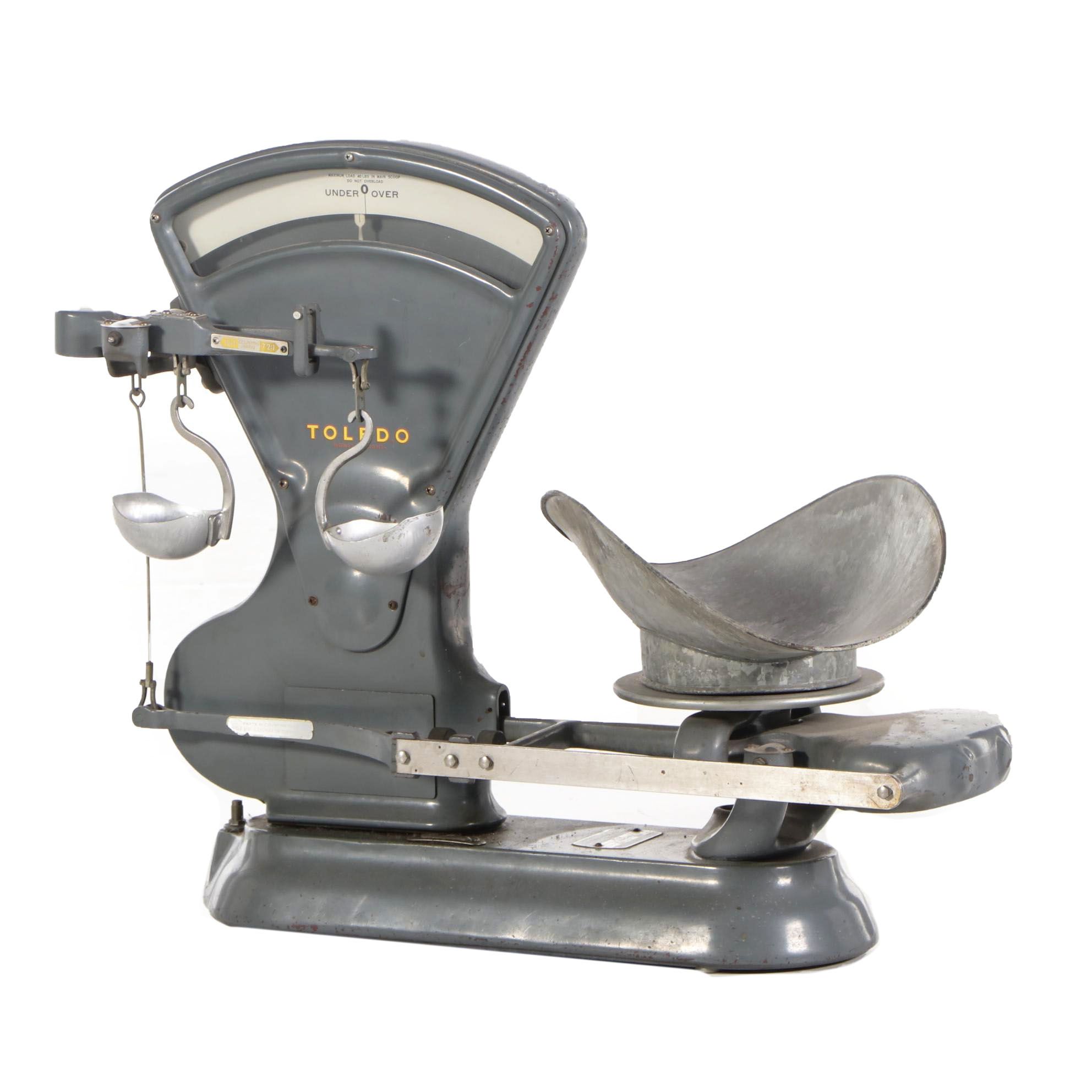 Toledo "Honest Weight" Model 4652 40 lbs Scale