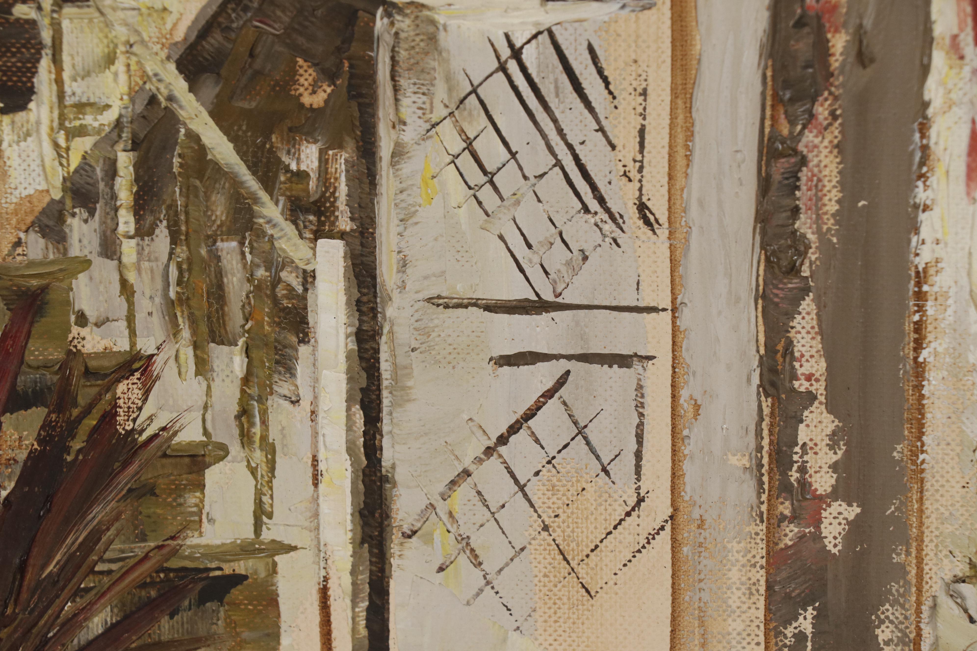 Edmund Blouin Jr. Impressionist Style Oil Painting