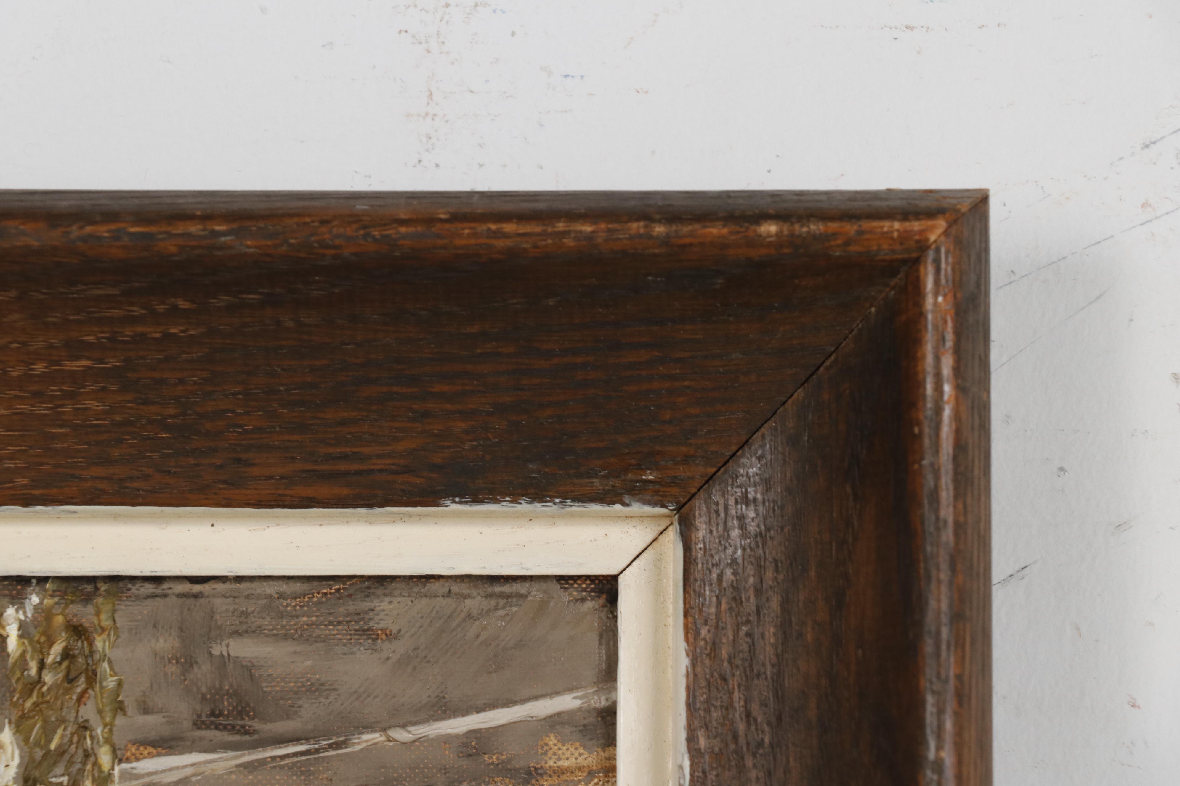 Edmund Blouin Jr. Impressionist Style Oil Painting