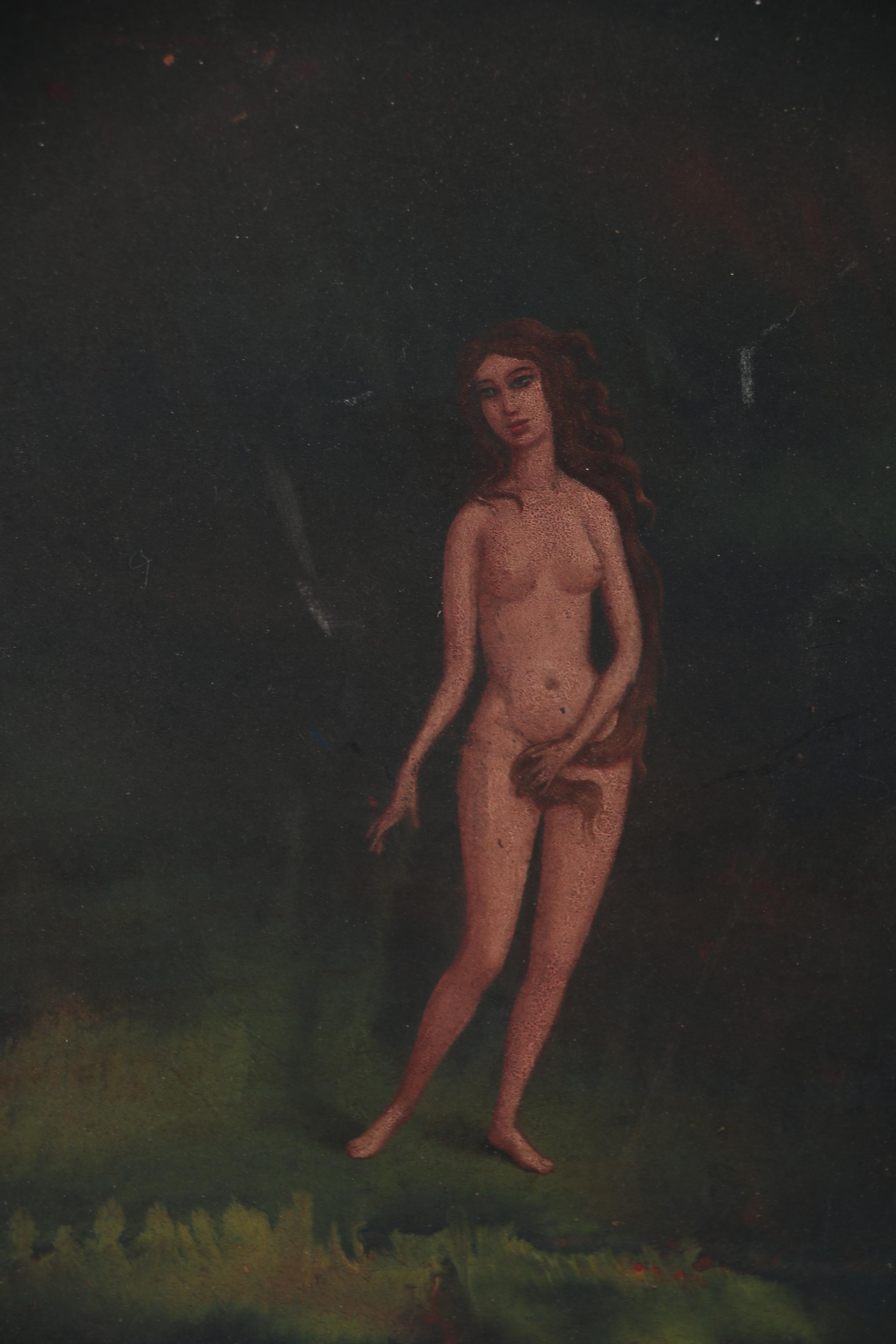 George Rhoads Oil Painting of the Birth of Venus, 1967