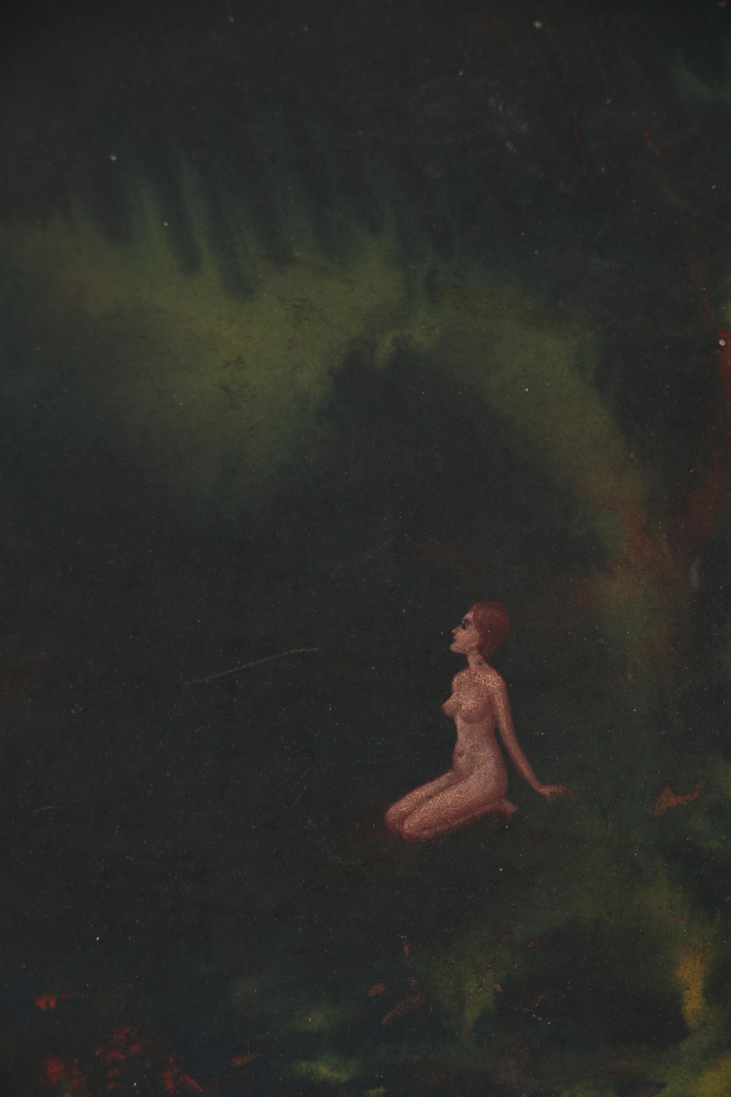 George Rhoads Oil Painting of the Birth of Venus, 1967