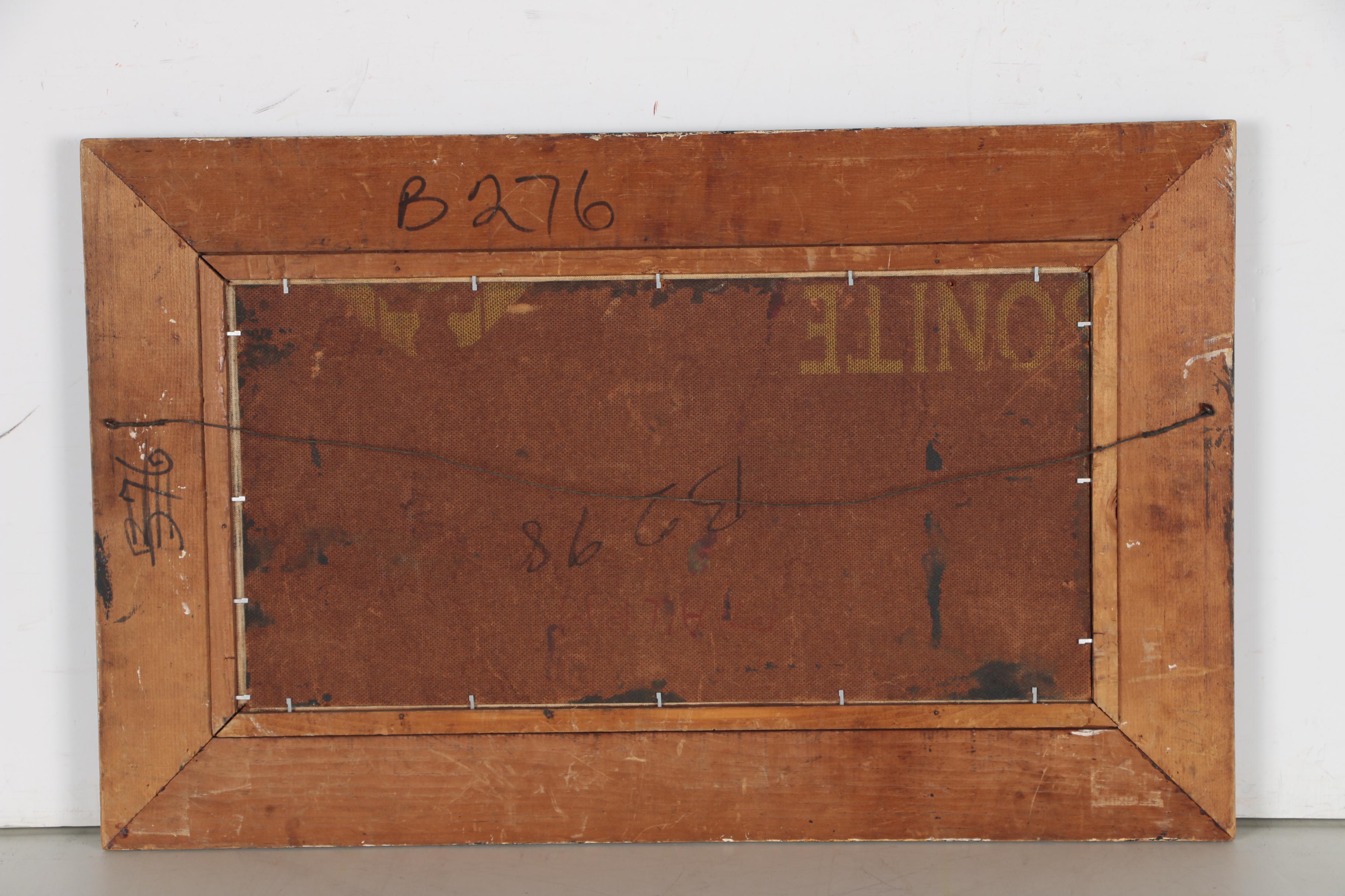 George Rhoads Oil Painting of the Birth of Venus, 1967