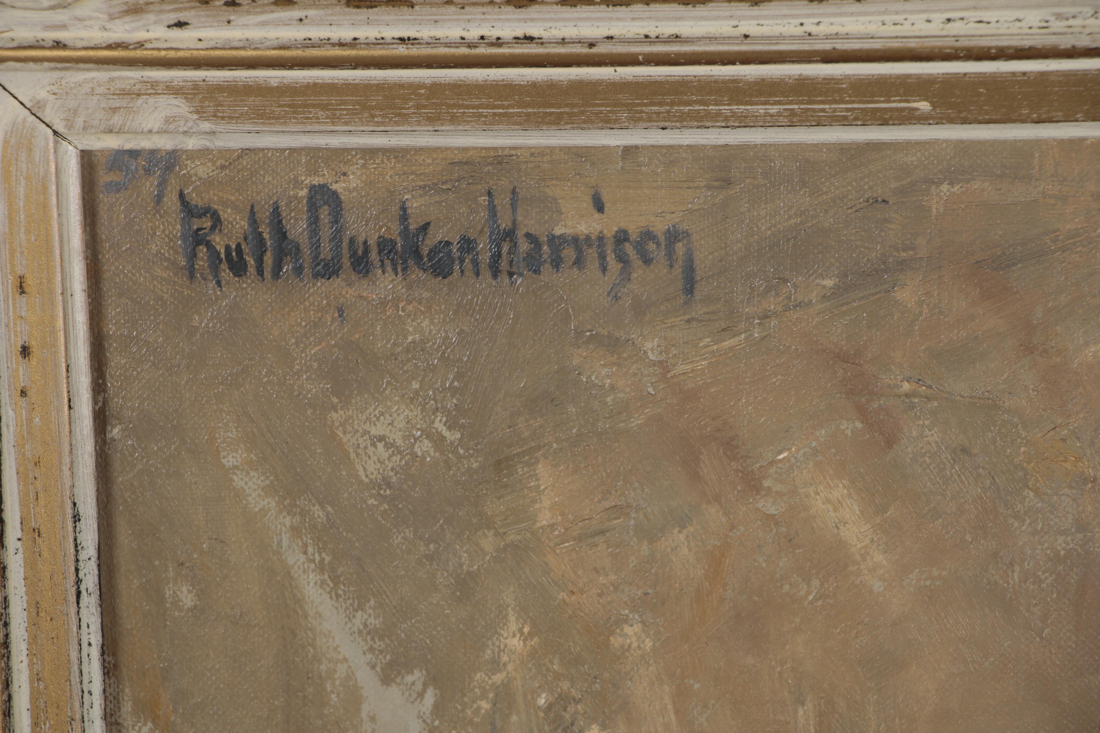 Ruth Dunken Harrison Oil Painting of a Ballerina