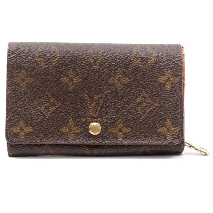 Louis Vuitton Monogram Coated Canvas Bifold Wallet