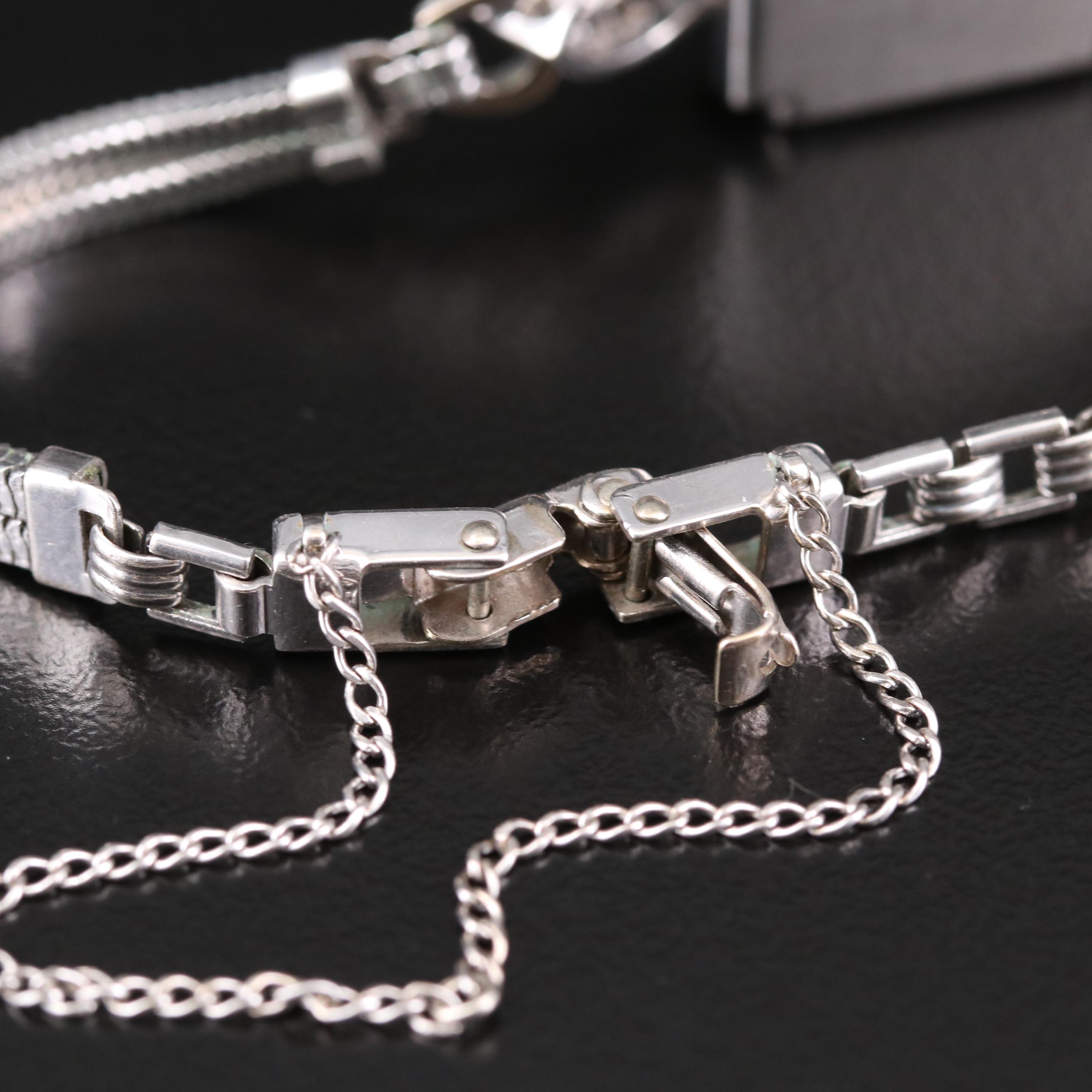 Rolex Precision 18K Gold Diamond Watch, Vintage