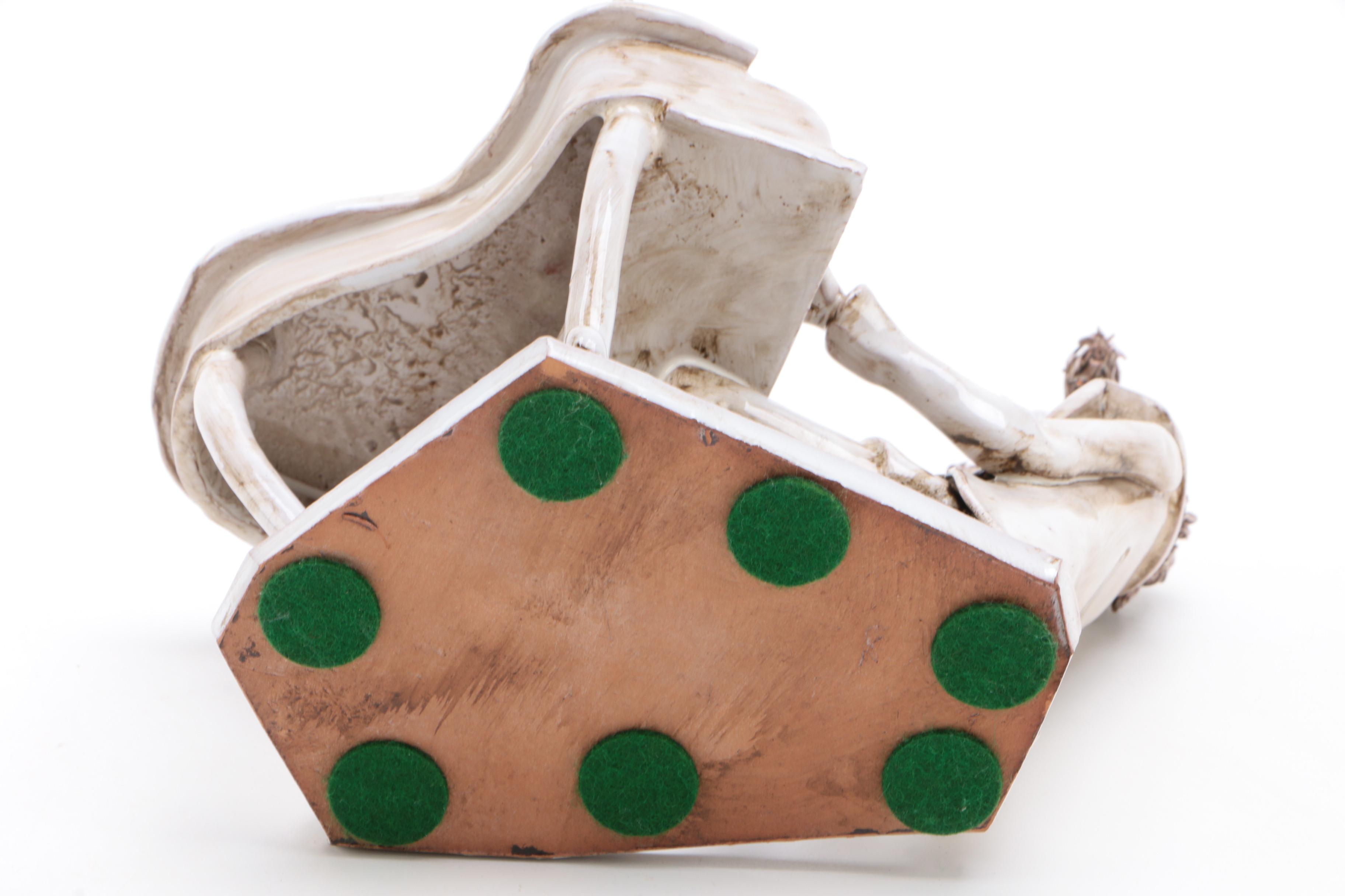 Dino Bencini Ceramic Pianist Figurine, Italy