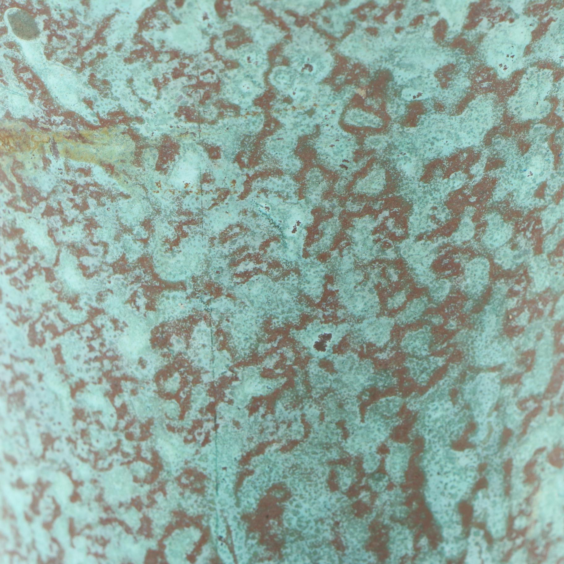 Carl Sorensen Art Deco Verdigris Bronze Vase, Early 20th Century