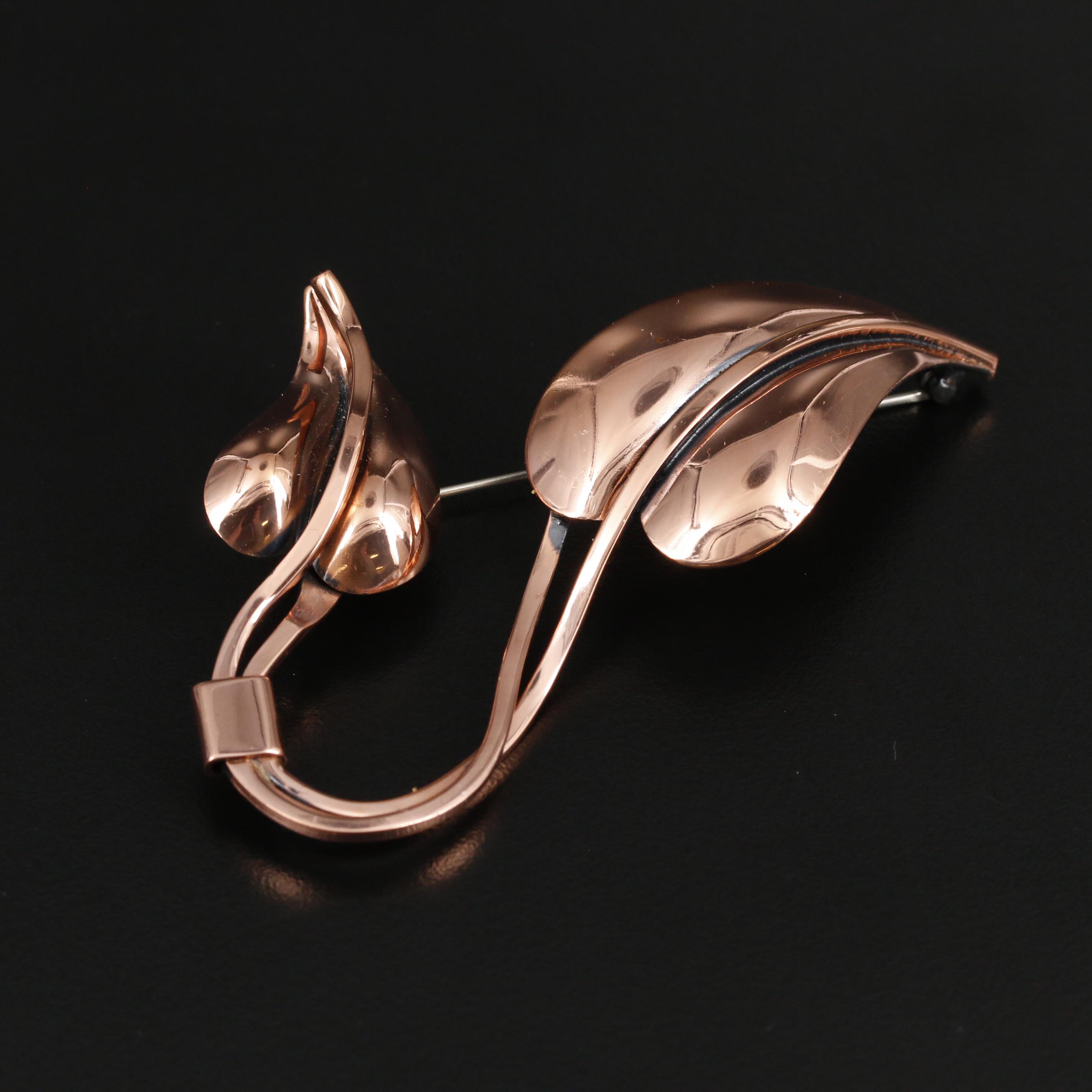 Jewelry Selection Featuring Renoir and Laurel Burch Figural Brooch